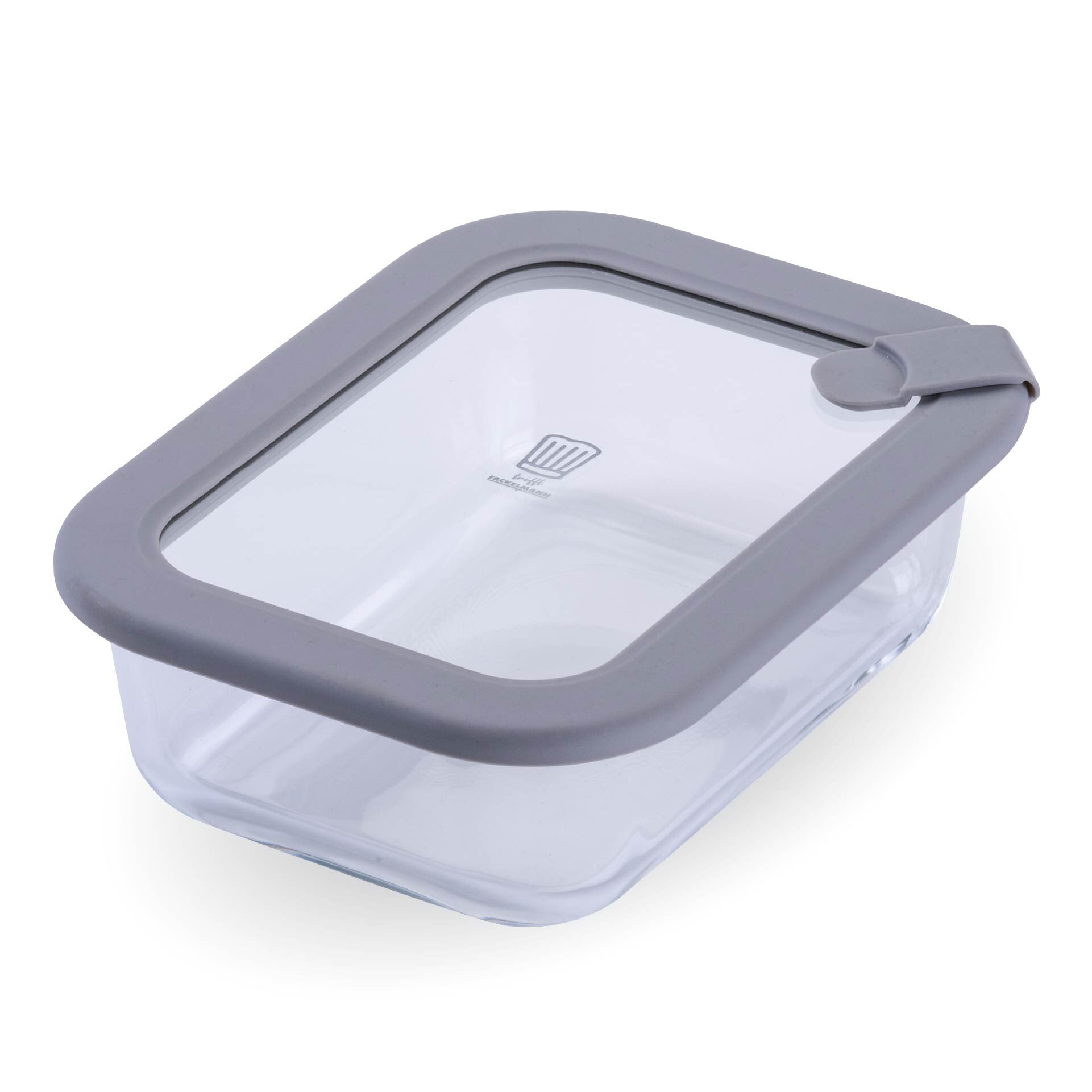 Vorratsdose Glas, eckig, 640ml