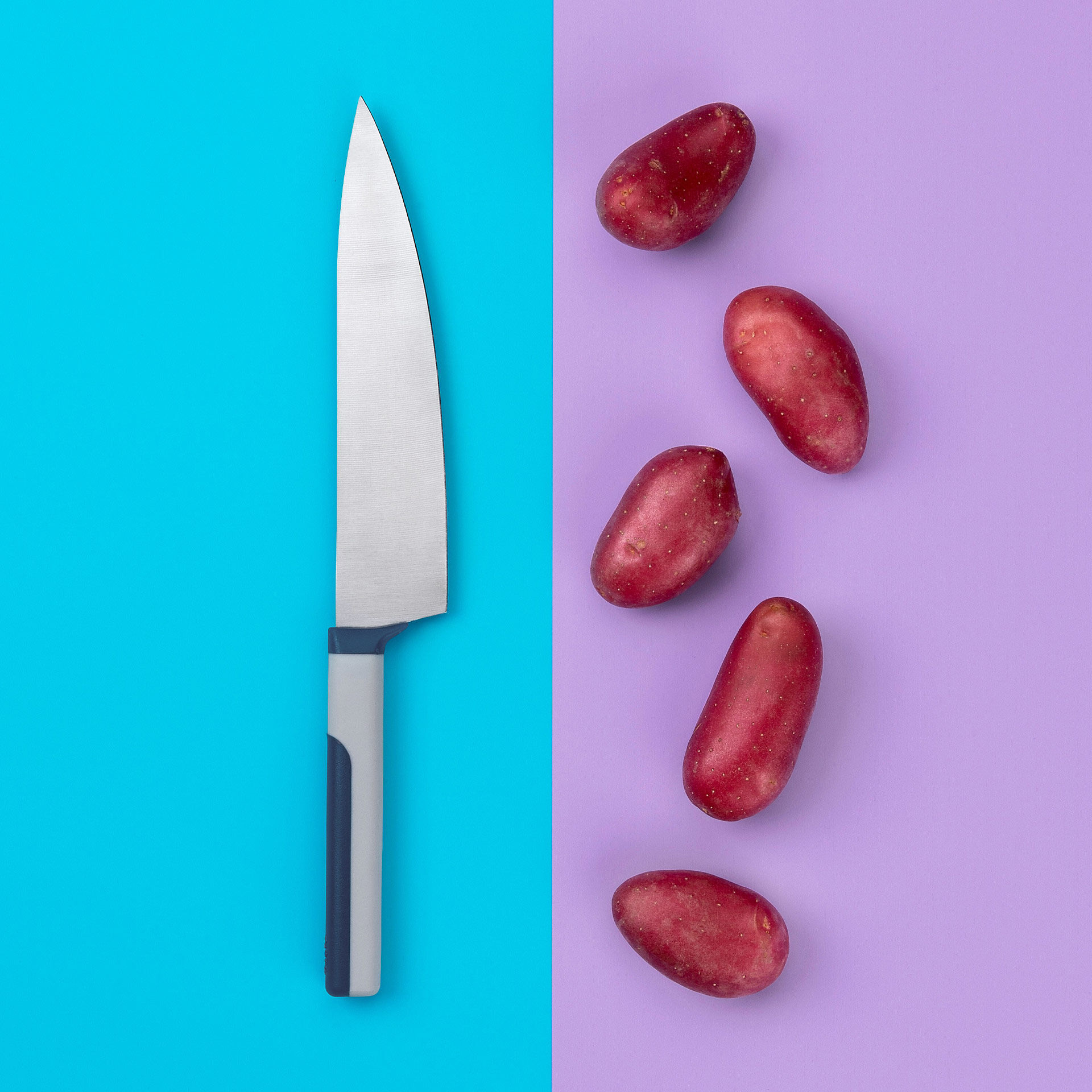 Kochmesser Ocean Blue