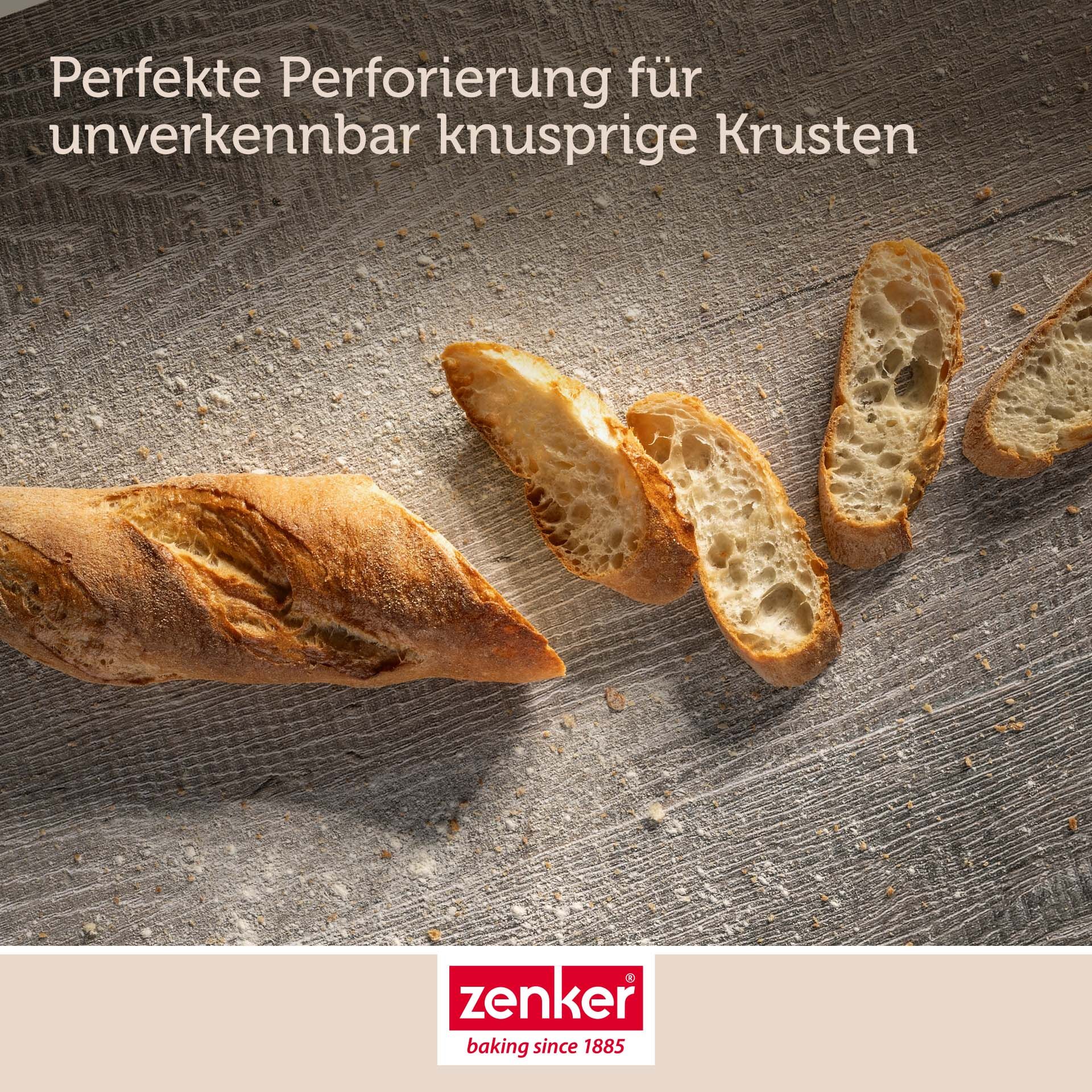Baguetteblech Dein Brot!, 3er