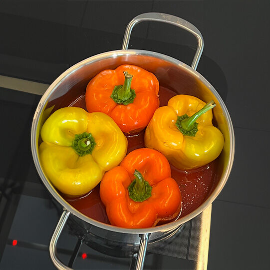 Gefüllte Paprika mit Hackfleisch | Fackelmann