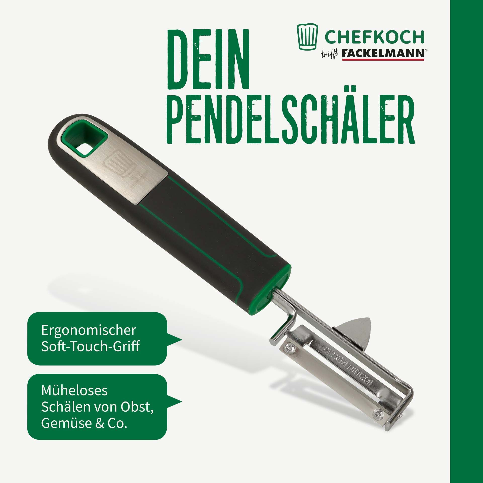 Pendelschäler Bonn, 18cm
