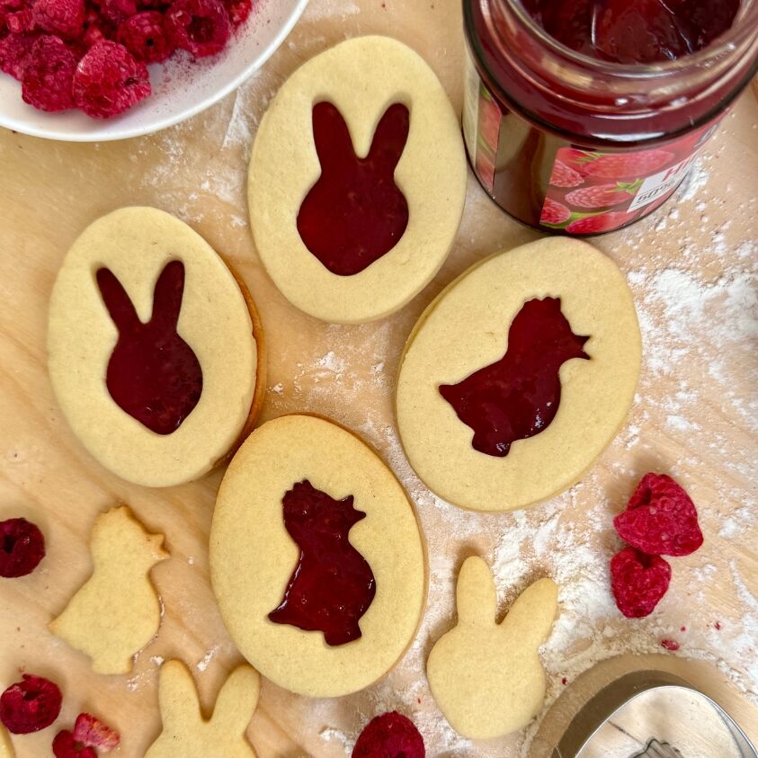 Linzer Plätzchen Ostern