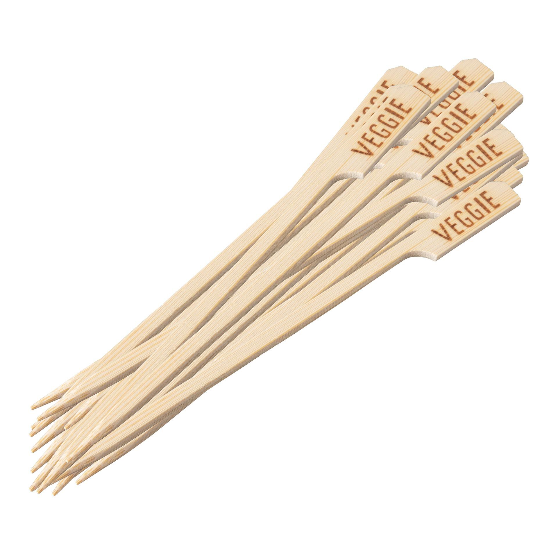 Fingerfoodsticks Veggie, 15cm, 25 Stk, FSC™-zertifizierter Bambus