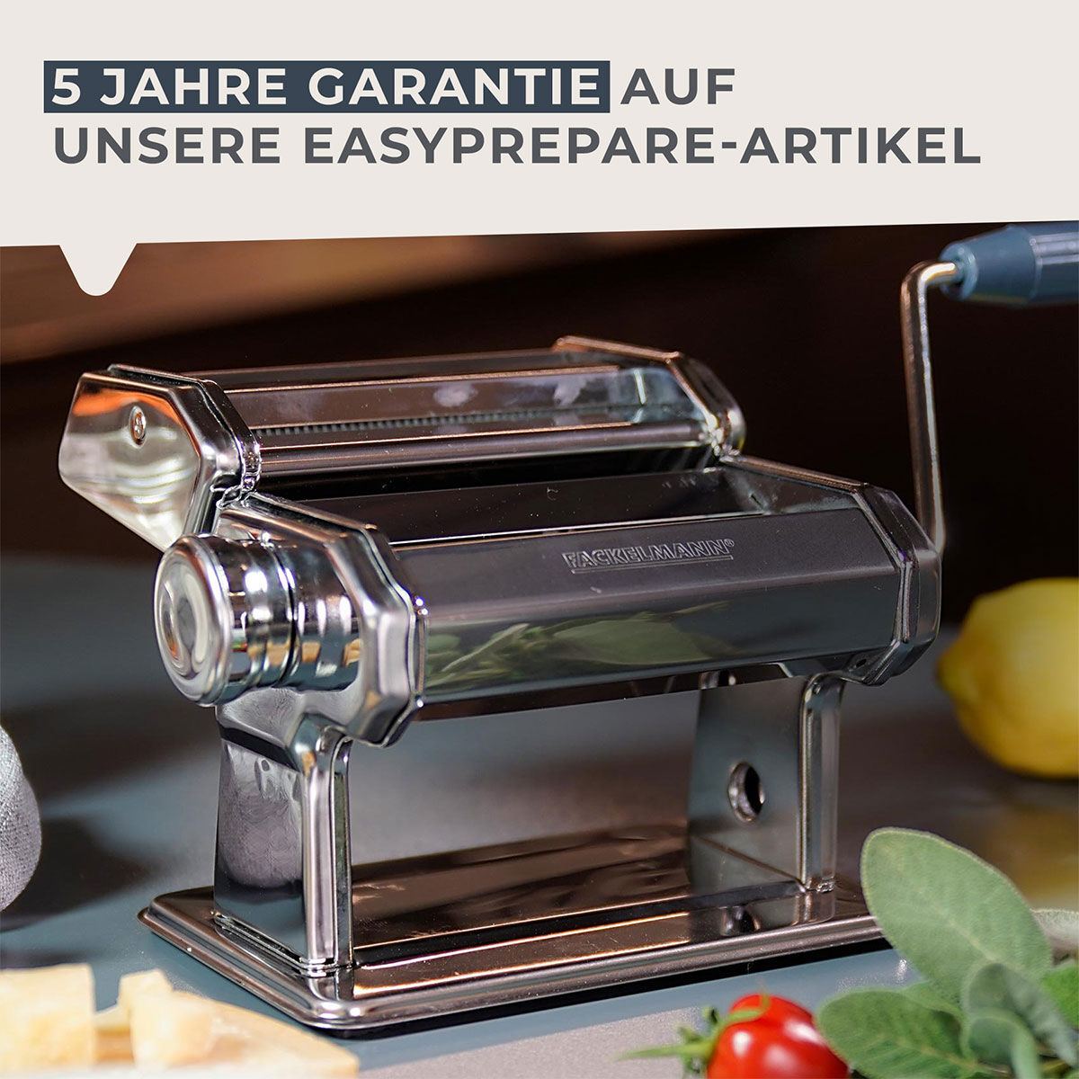 Nudelmaschine #easyprepare, Edelstahl Nudelmaschine #easyprepare, Edelstahl