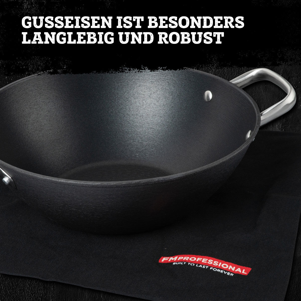 Profi Wok Force, antihaft, Ø32cm