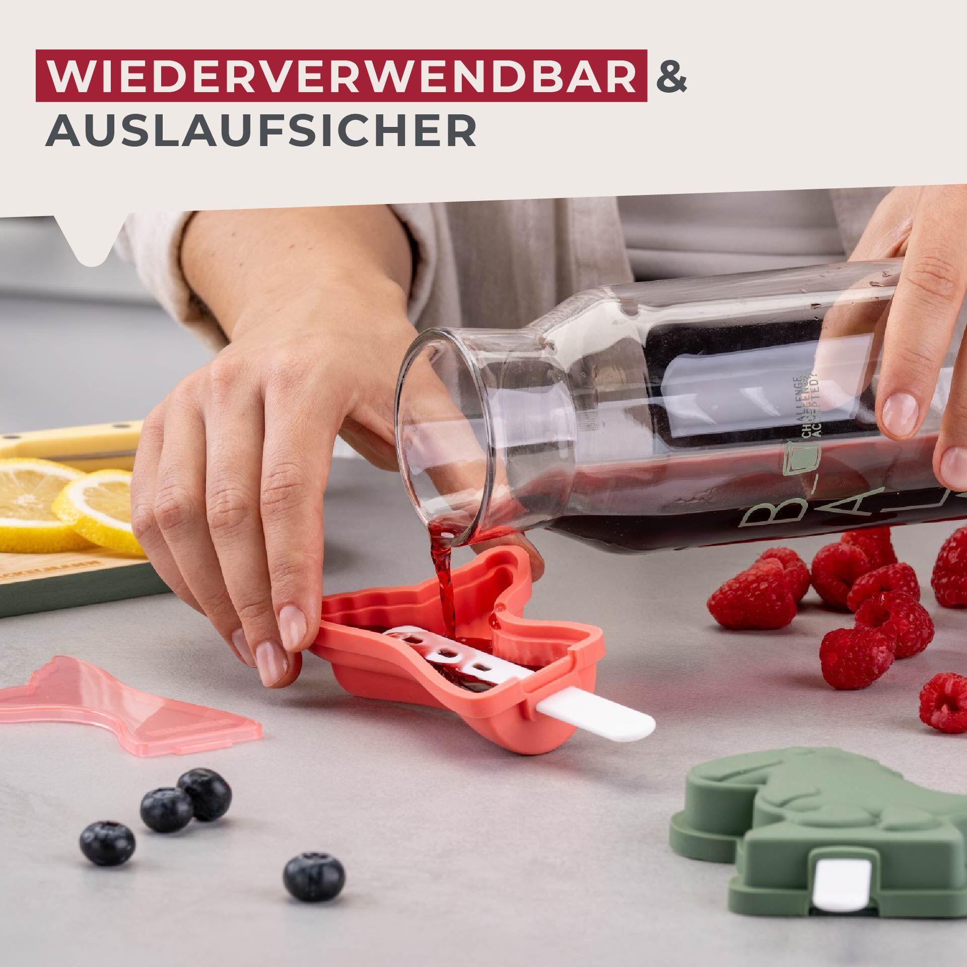 Eisform mit Stiel Meerjungfrau