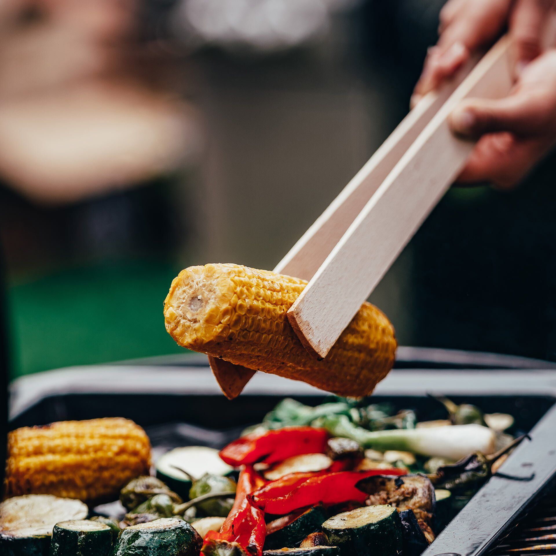 Holzzange Eco, 42cm, FSC™-zertifizierte Buche