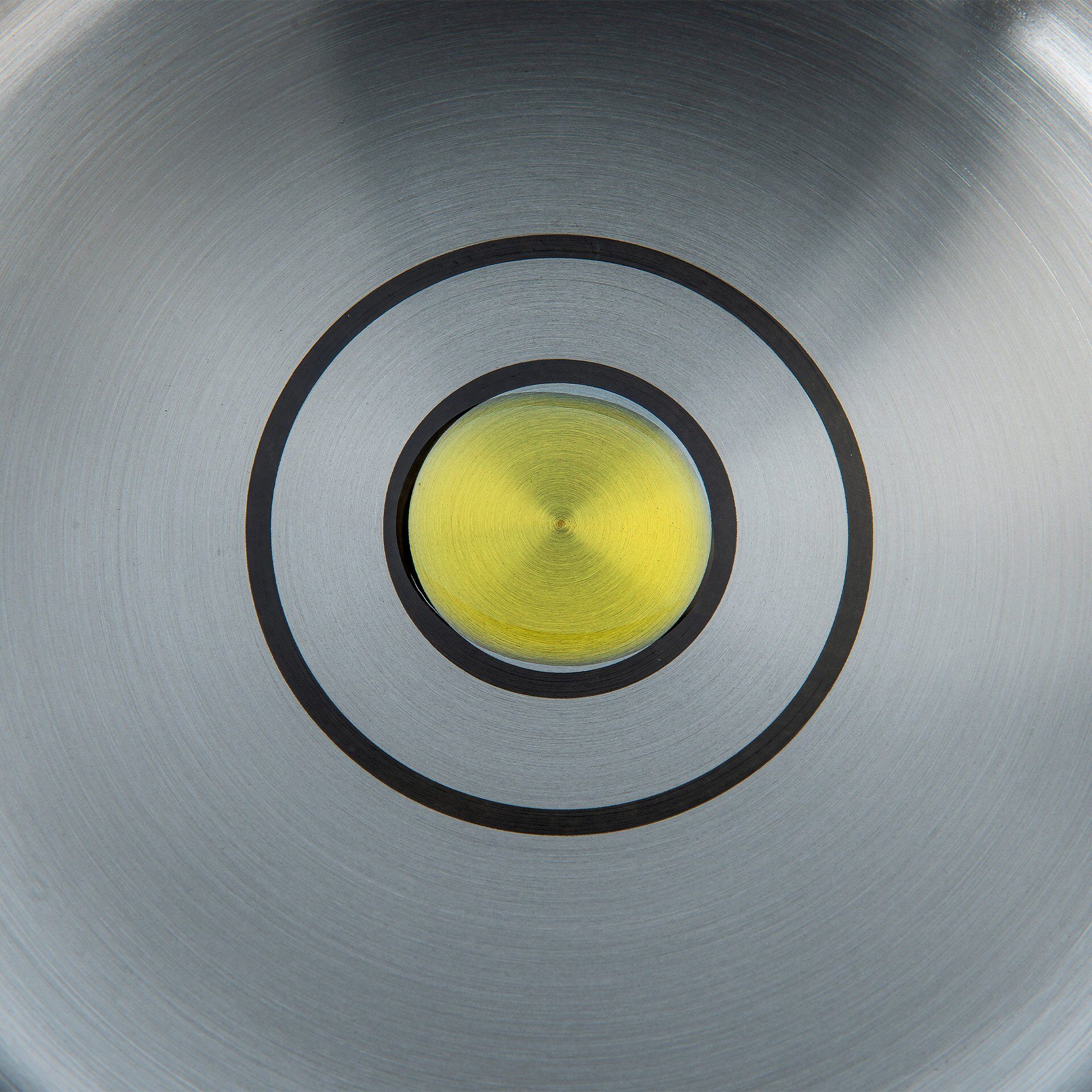 Kochtopf mit blauem Glasdeckel, Ø16cm, Edelstahl