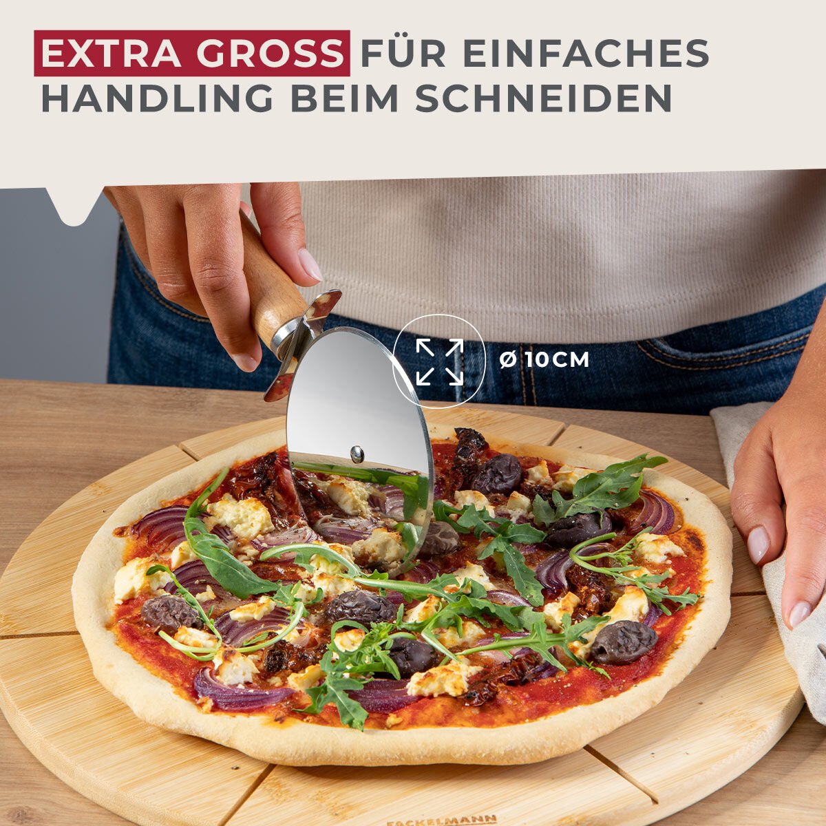 Pizzaschneider XXL, FAIR