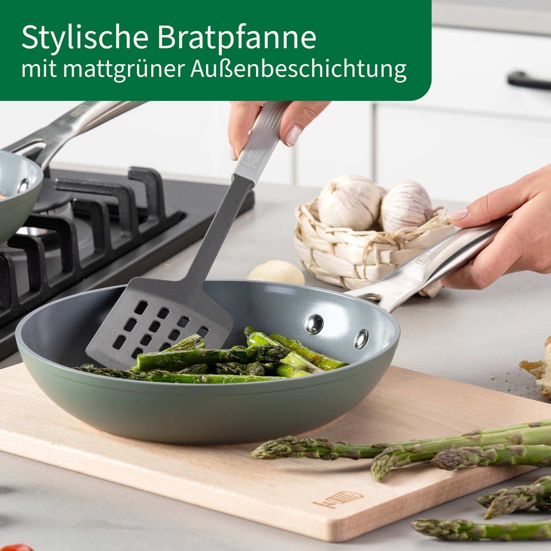 Bratpfanne Stuttgart, keramische Antihaft-Beschichtung, Ø24cm