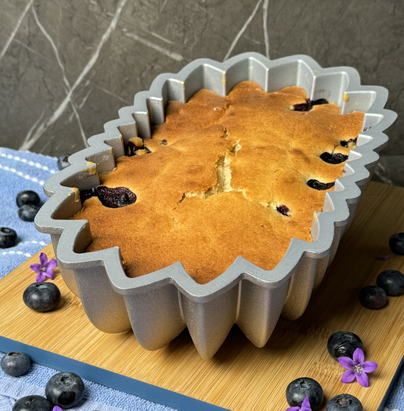 Blaubeer-Kuchen mit Joghurt