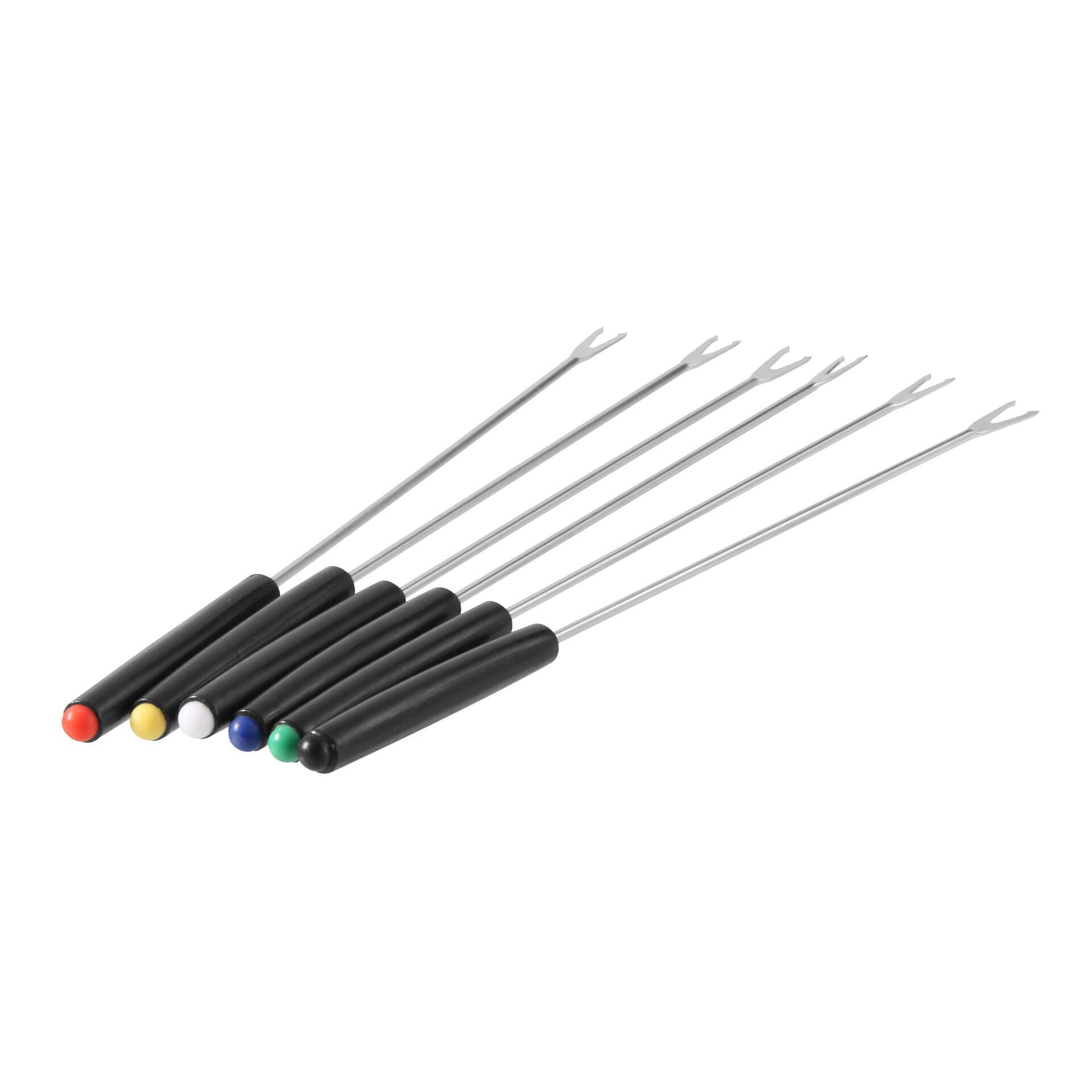 Fonduegabel, 27cm, 6-teilig