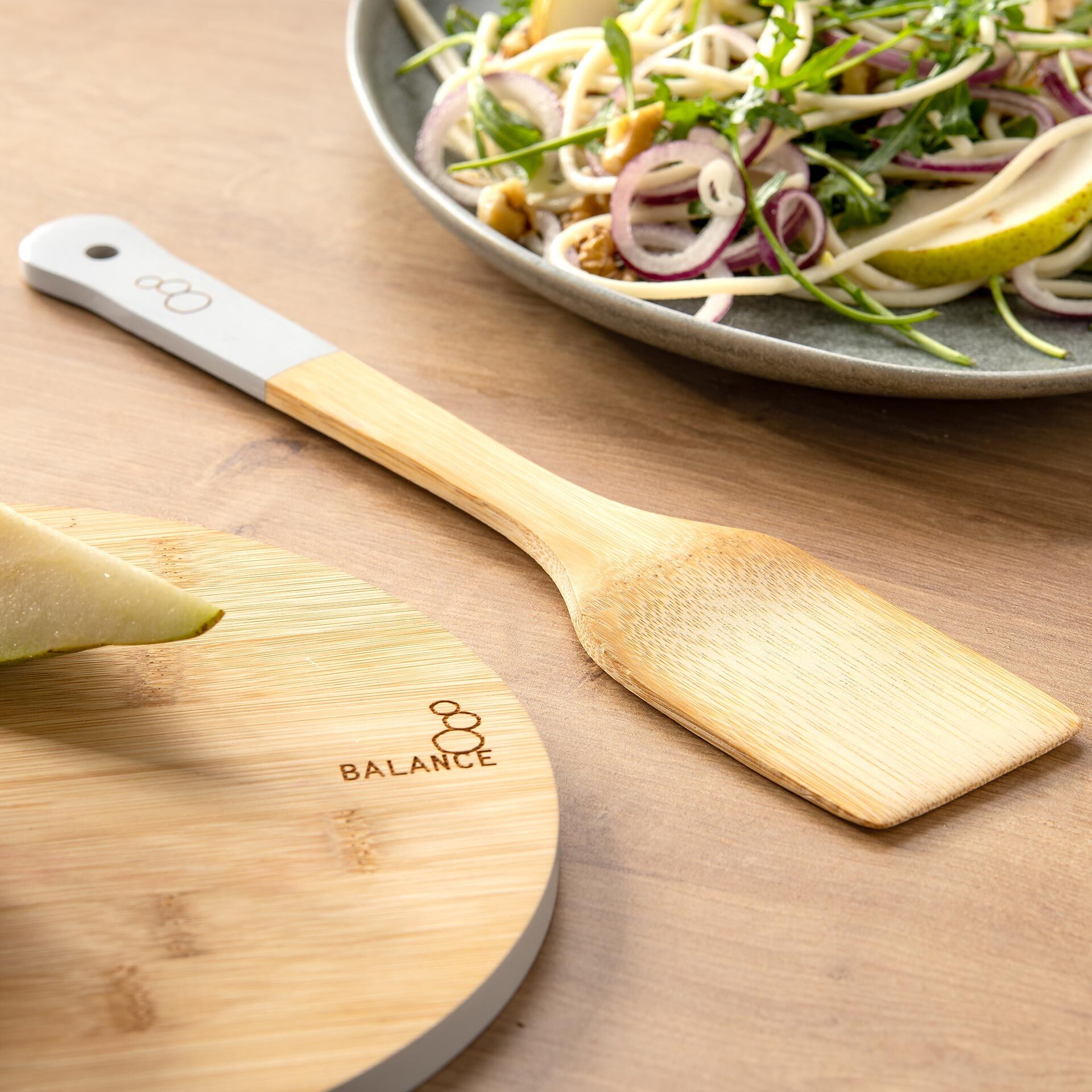 Pfannenwender Balance, Bambus