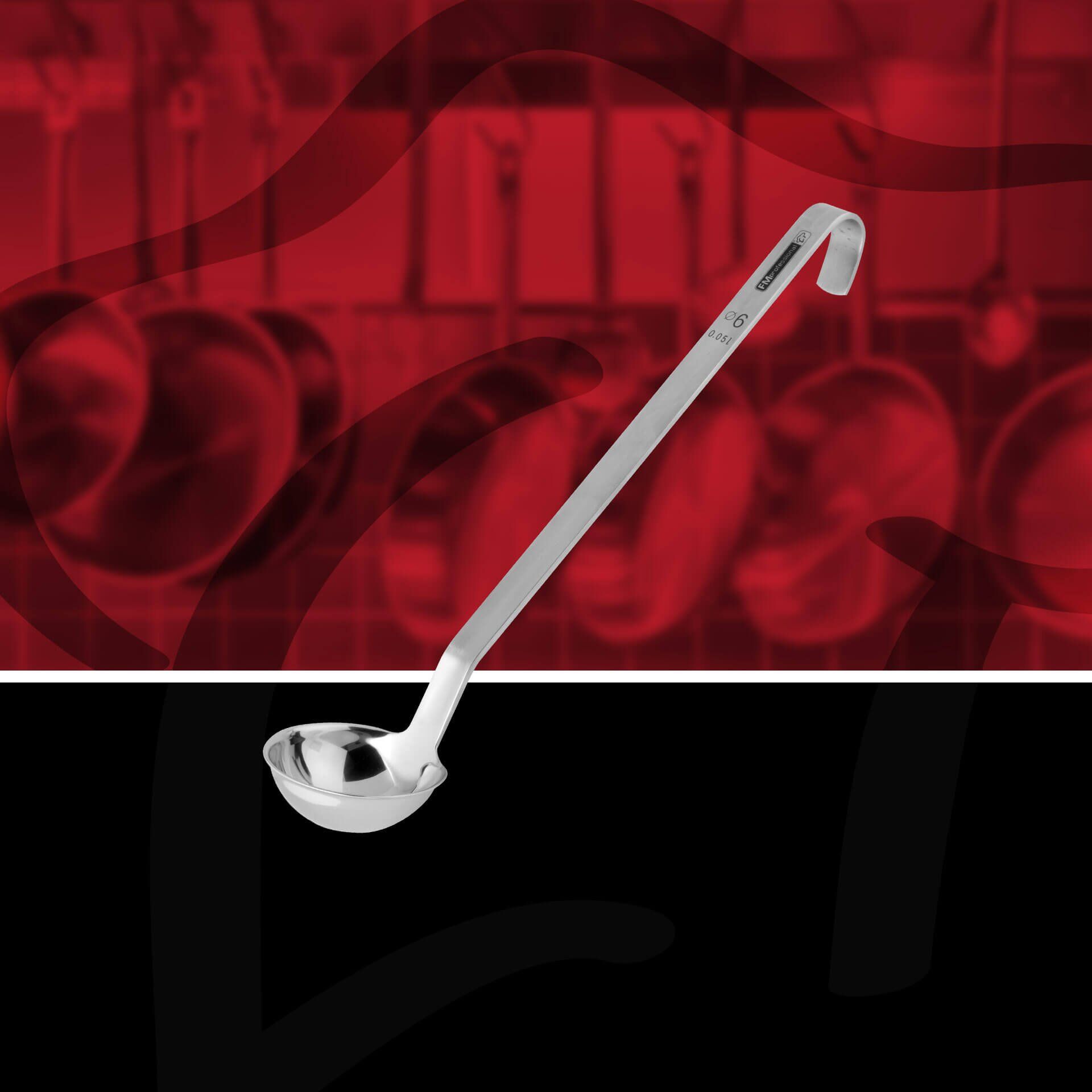 Profi-Schöpflöffel, 32,5cm, Edelstahl