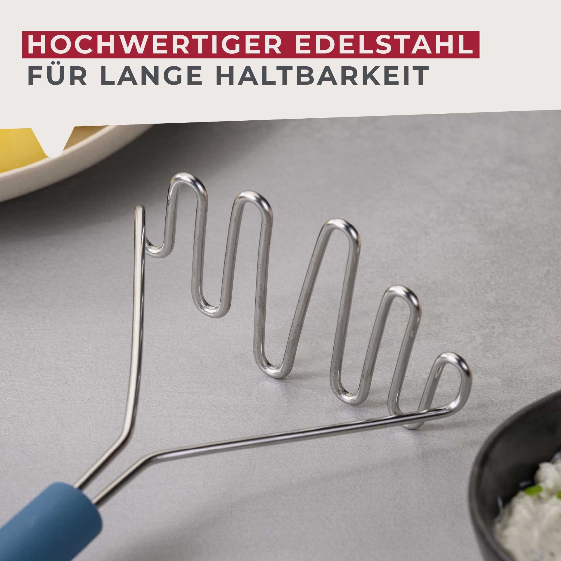 Kartoffelstampfer Essential, blau