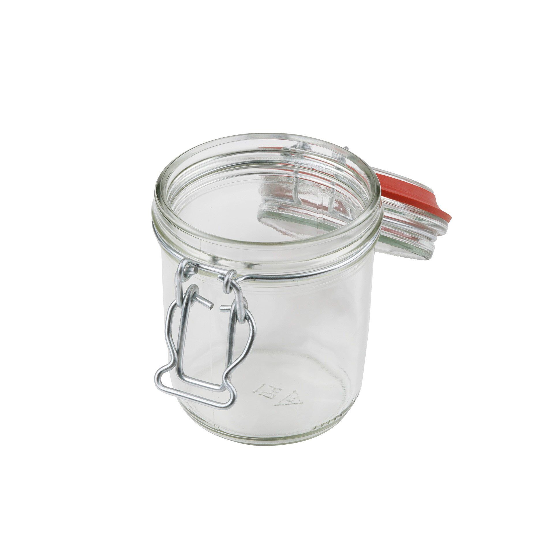 Einmachglas m. Bügelverschluss Liebevoll hausgemacht, 370 ml
