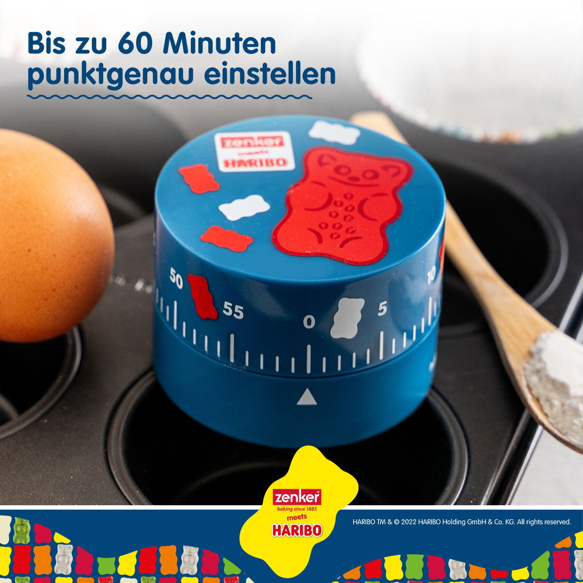 Kurzzeitwecker HARIBO Goldbär