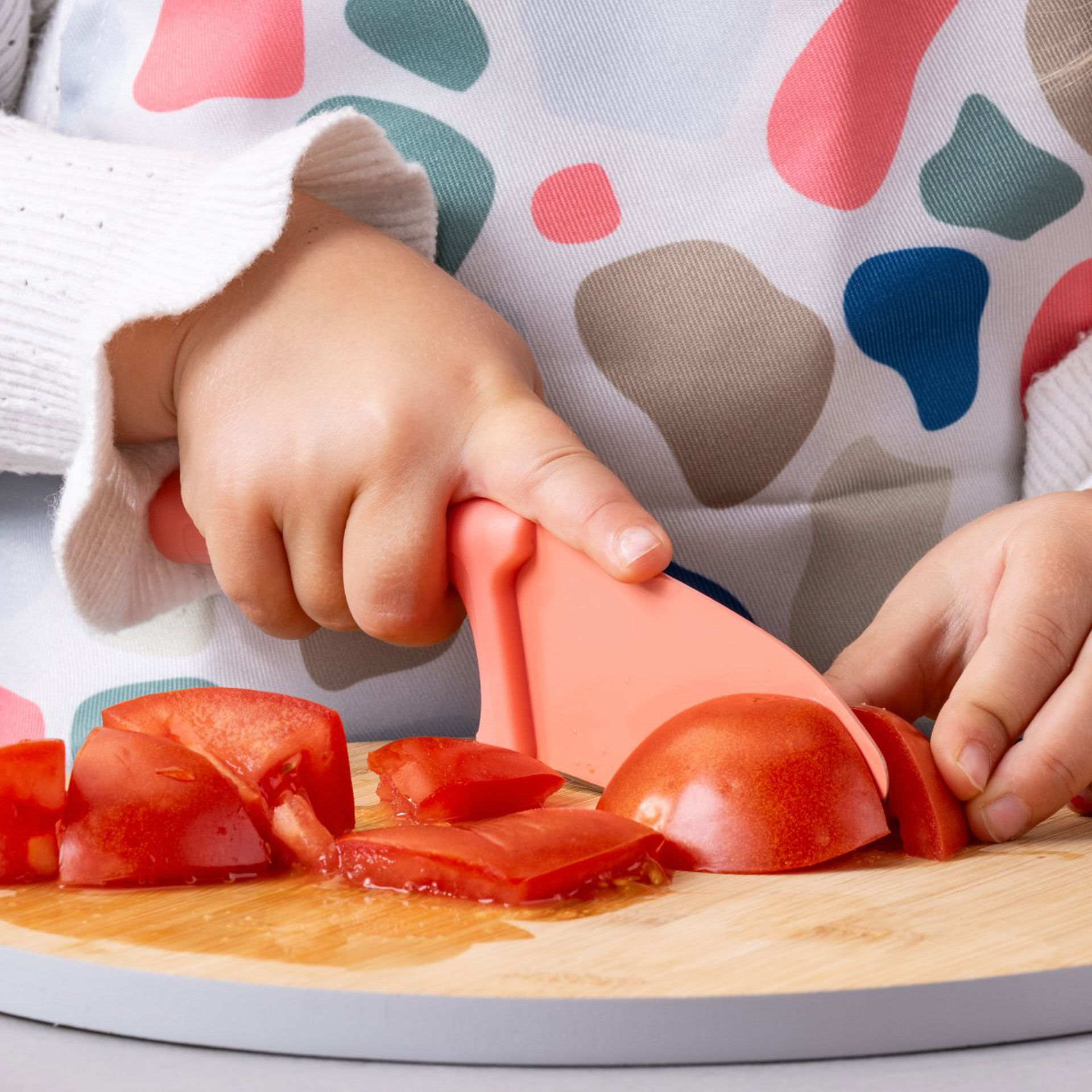 Kinderkochmesser mit Klingenschutz Mini Cooking, Meerjungfrau, 2-tlg.