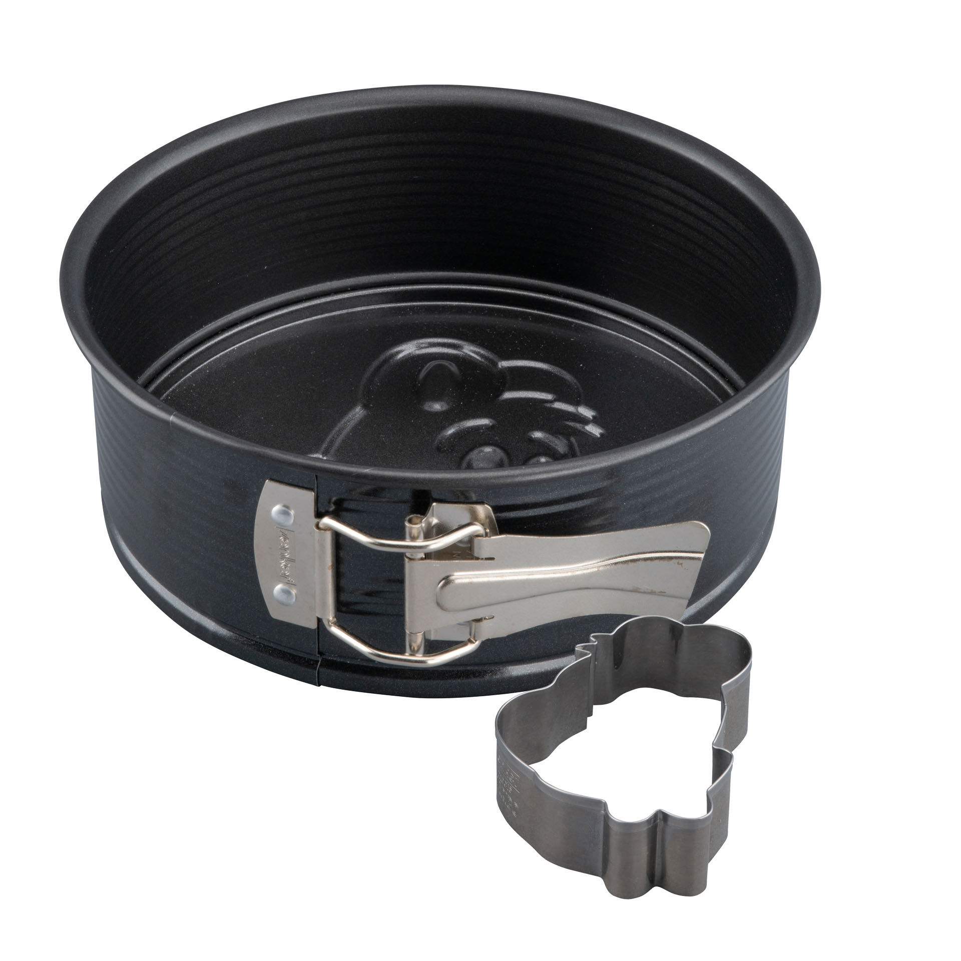 Springform mit Motivboden + Ausstecher HARIBO Goldbär, Ø18cm