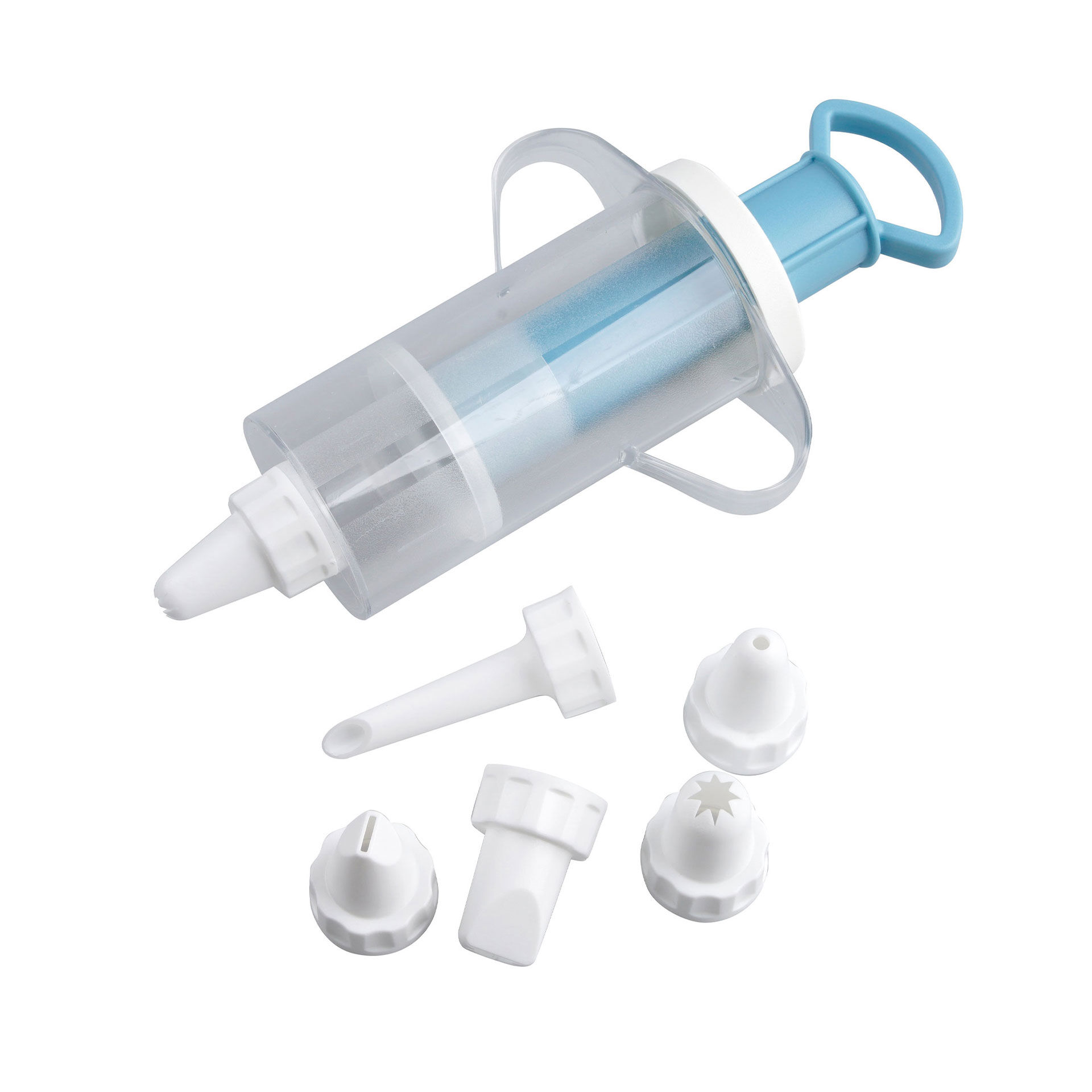 Garnierspritze inkl. 6 Tüllen Easy Decorating, 7-teilig