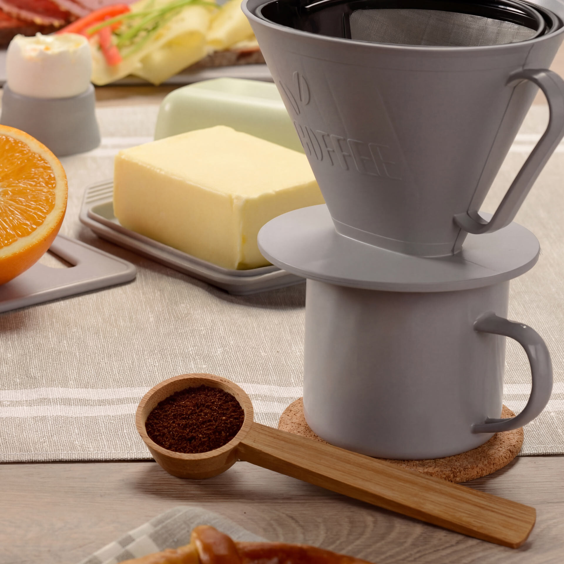 Glasuntersetzer Eco, 9cm, Kork