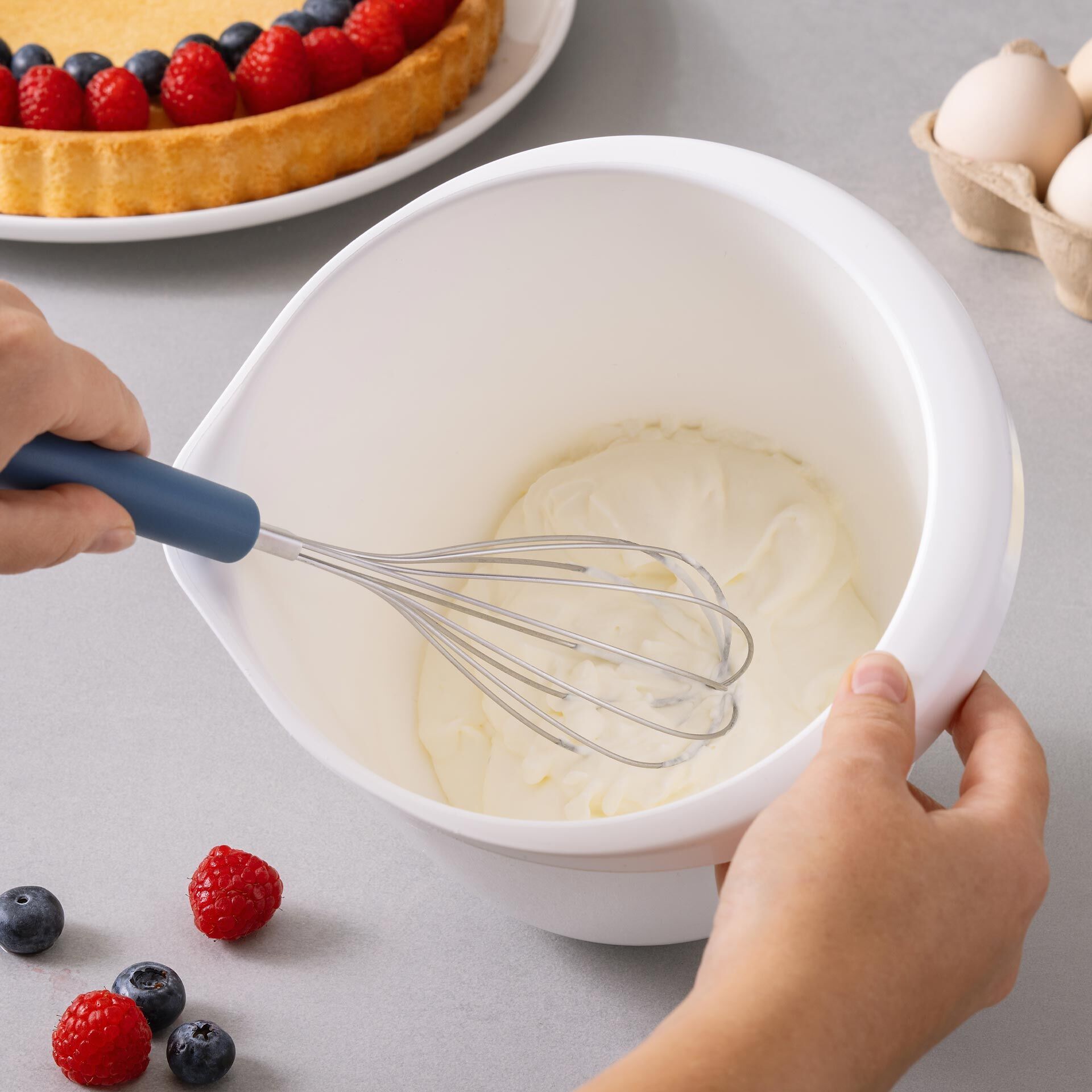 Schneebesen Essential, blau