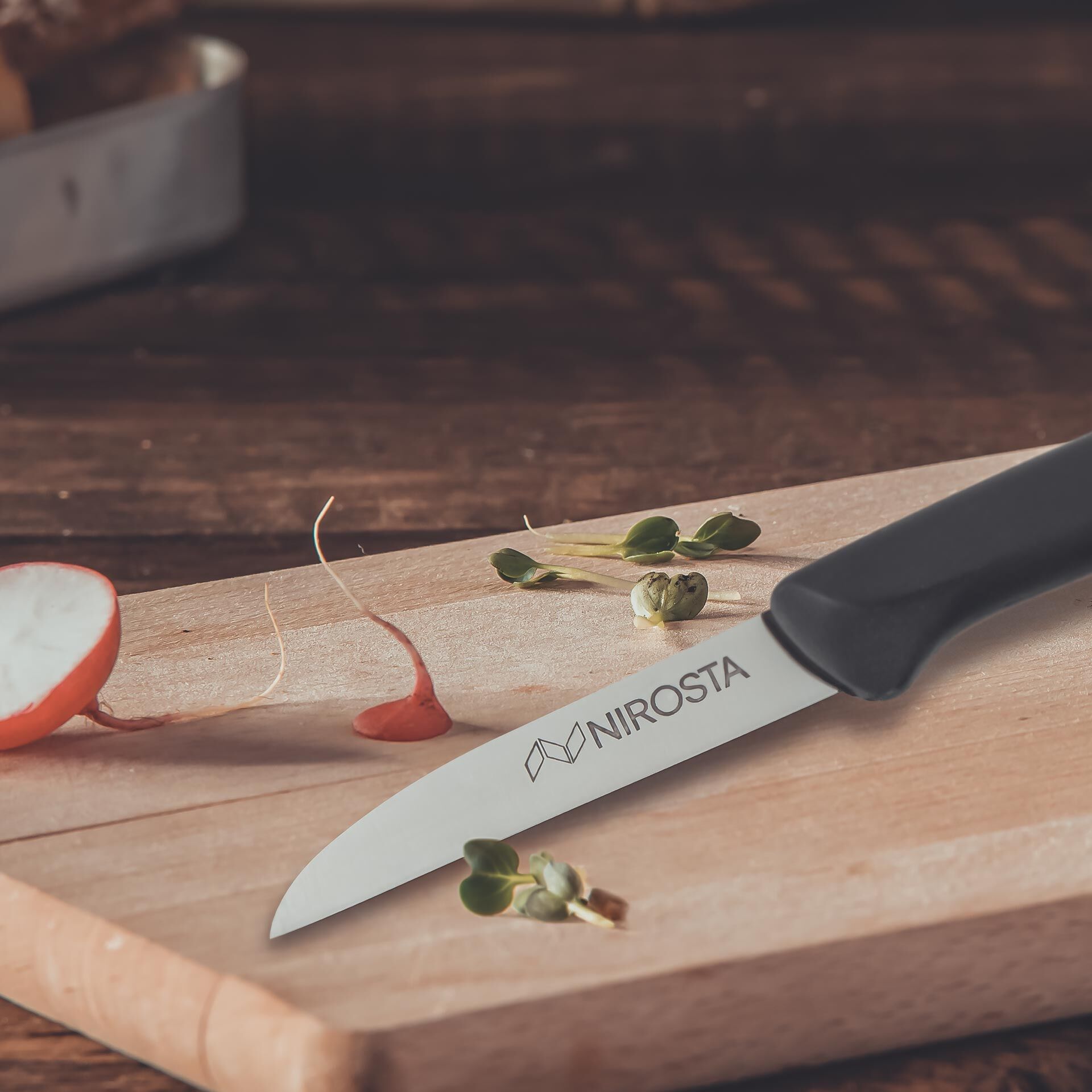 Gemüsemesser Optima, 7,5cm Klinge