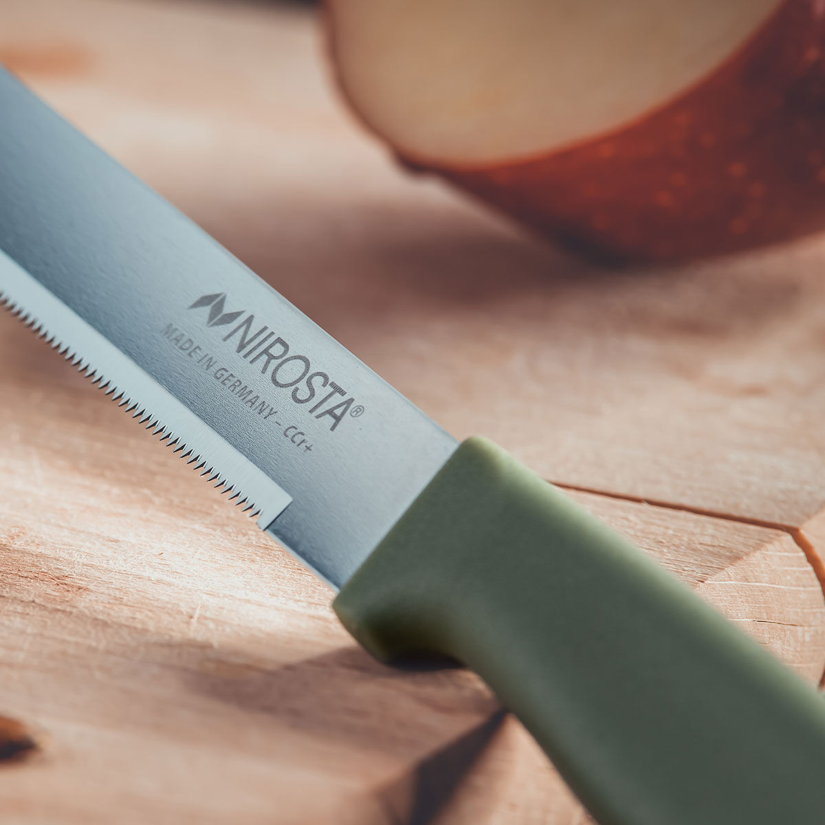 Gemüsemesser Elemental, 9cm Klinge, grün
