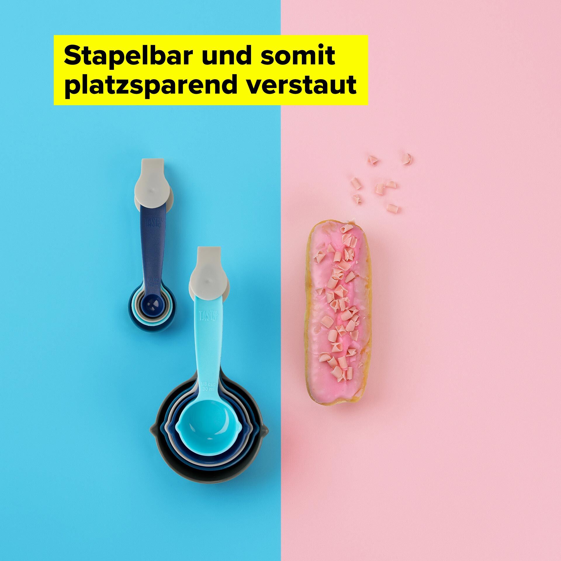 Messbecher und Messlöffel-Set, 10-teilig