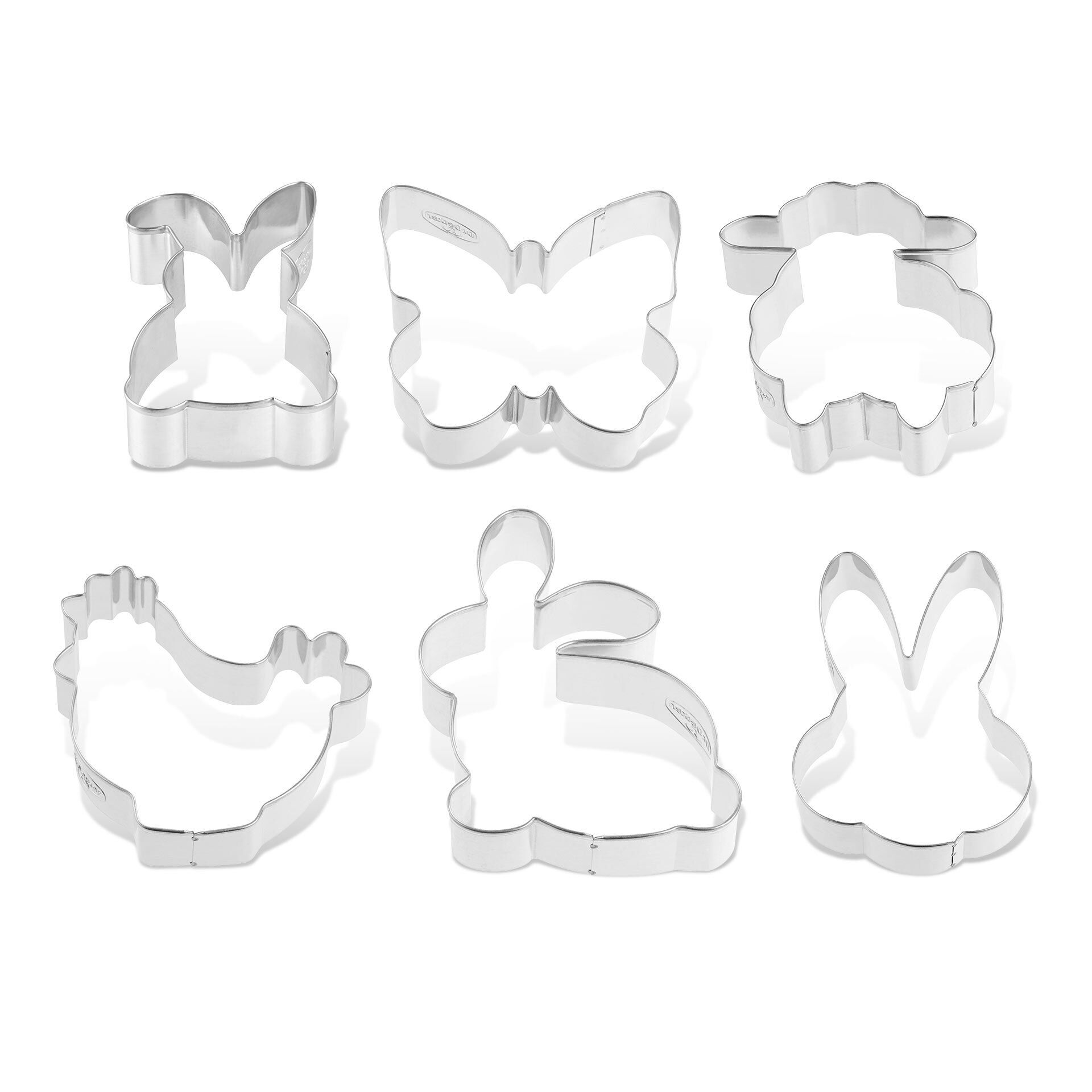 Ausstecher-Set "Tierisches Osterfest", 6-teilig