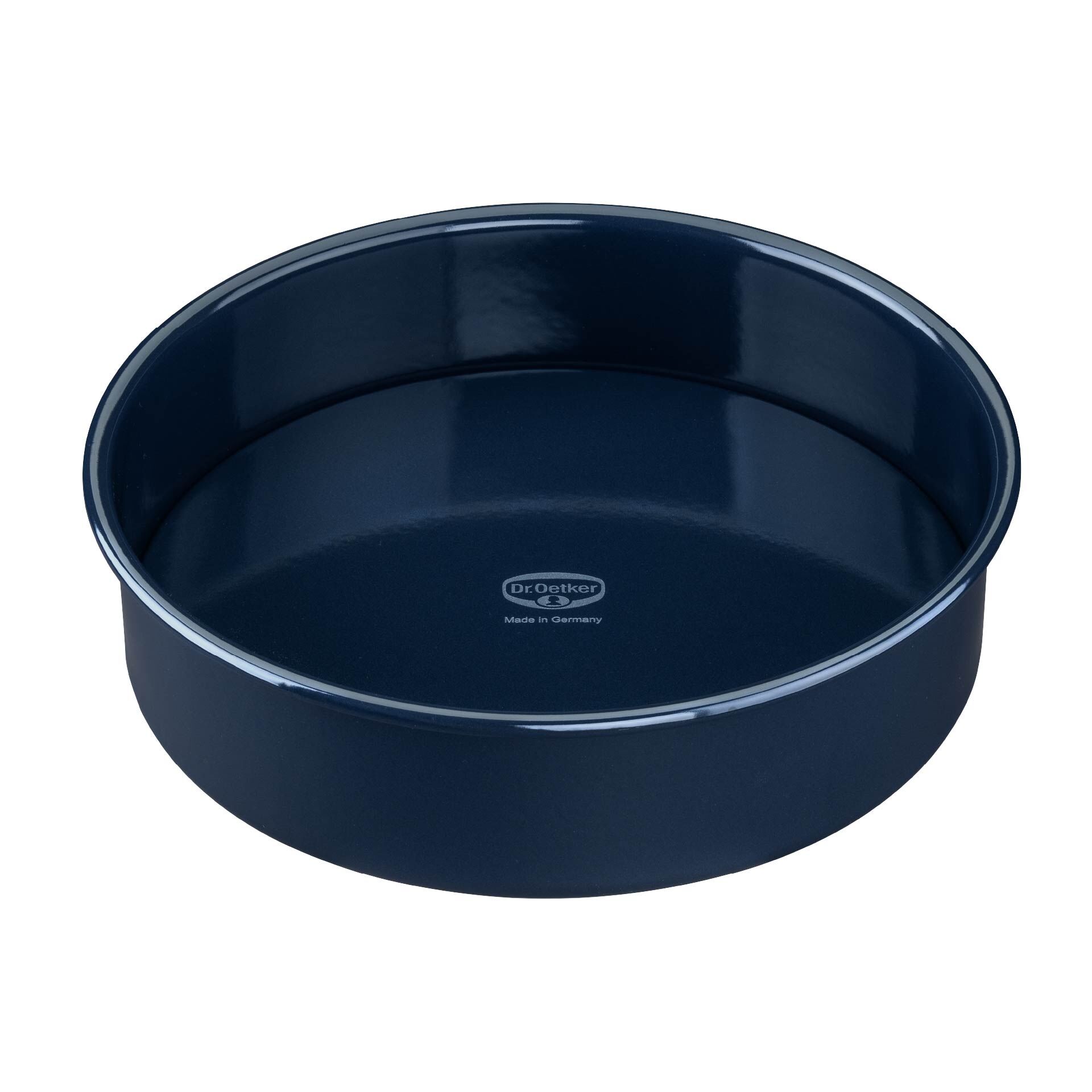 Backform mit Hebeboden Back-Liebe Emaille, Ø28cm