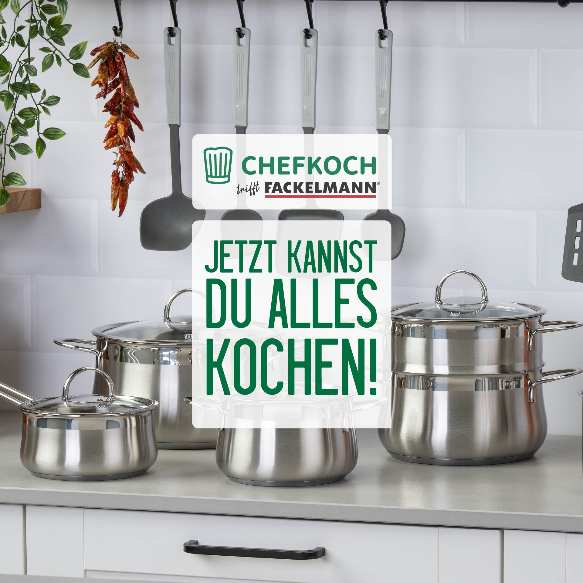 Topfset Leipzig, 9-teilig