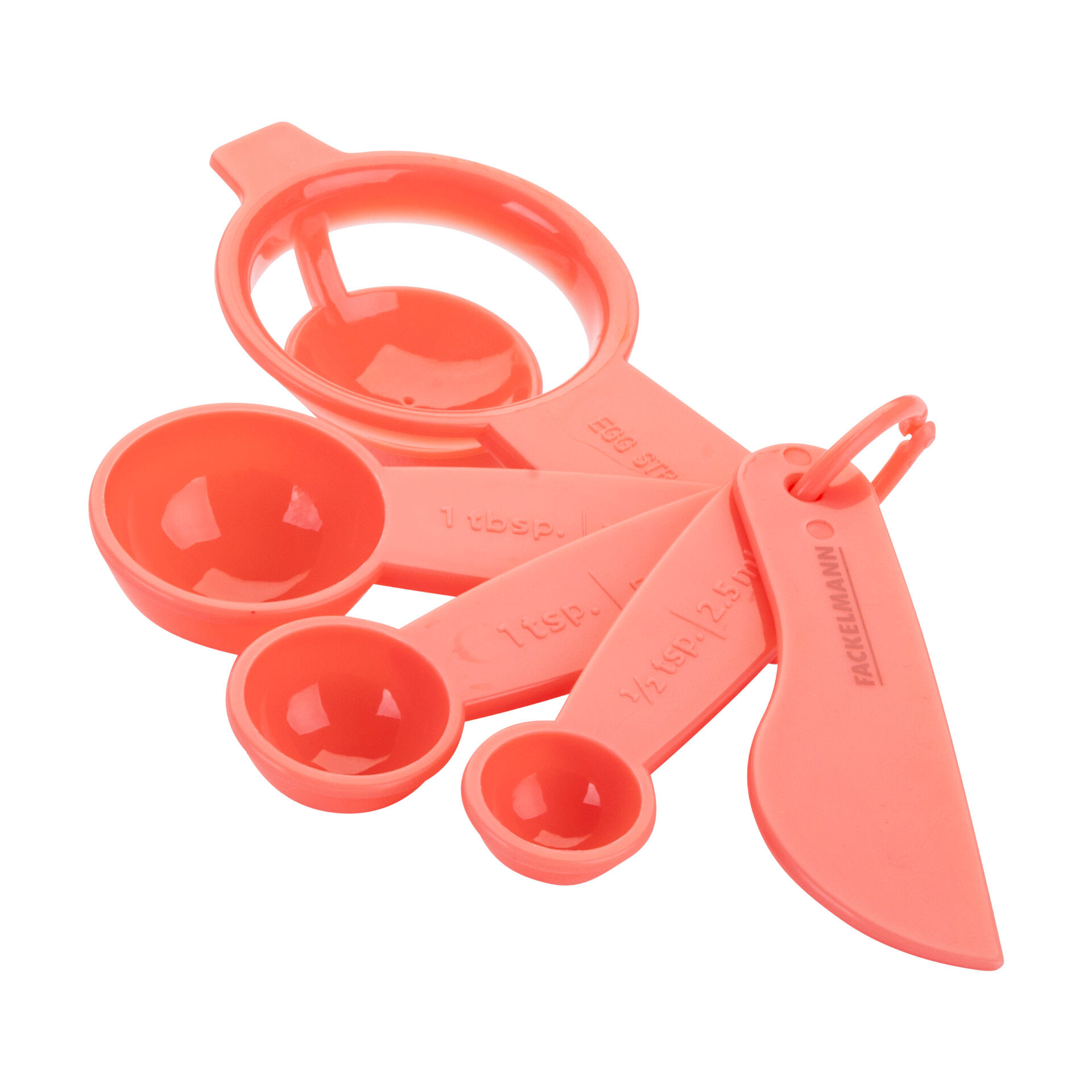 Messlöffel-Set Mini Cooking, rosa, 5-tlg,