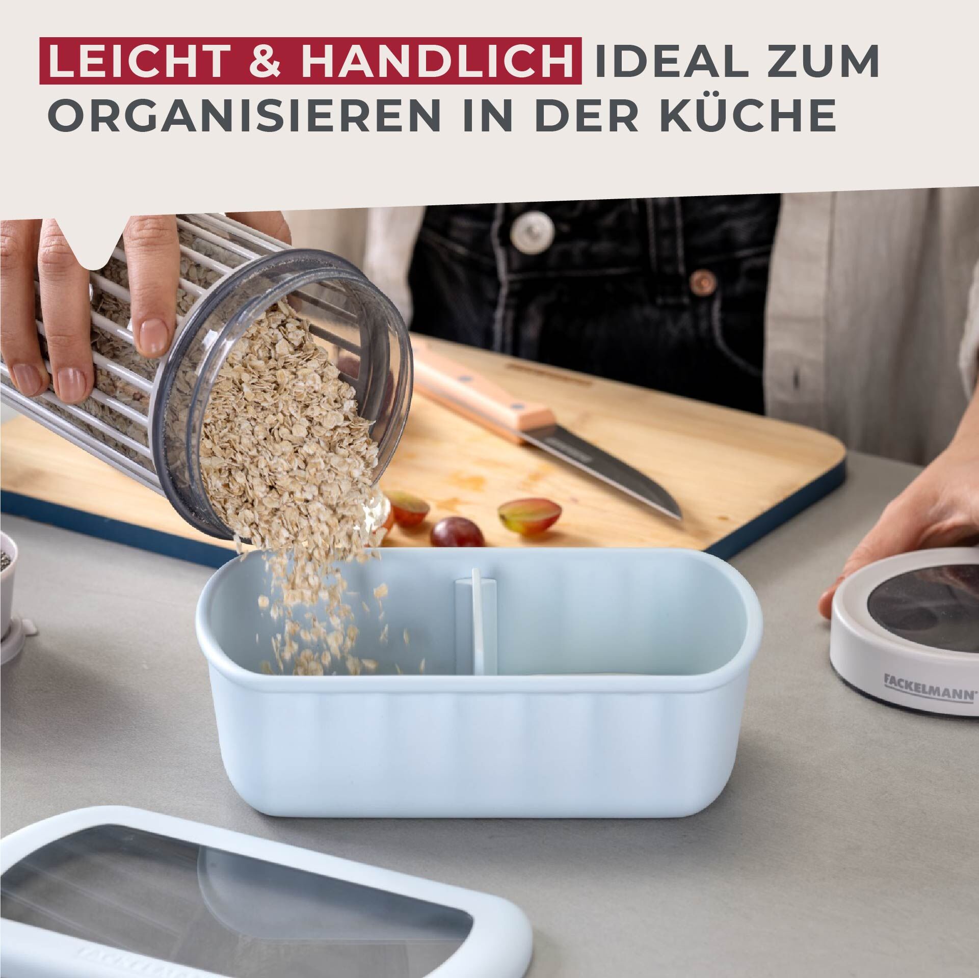 Vorratsdose Be The Move, 1,1L, hellbeige