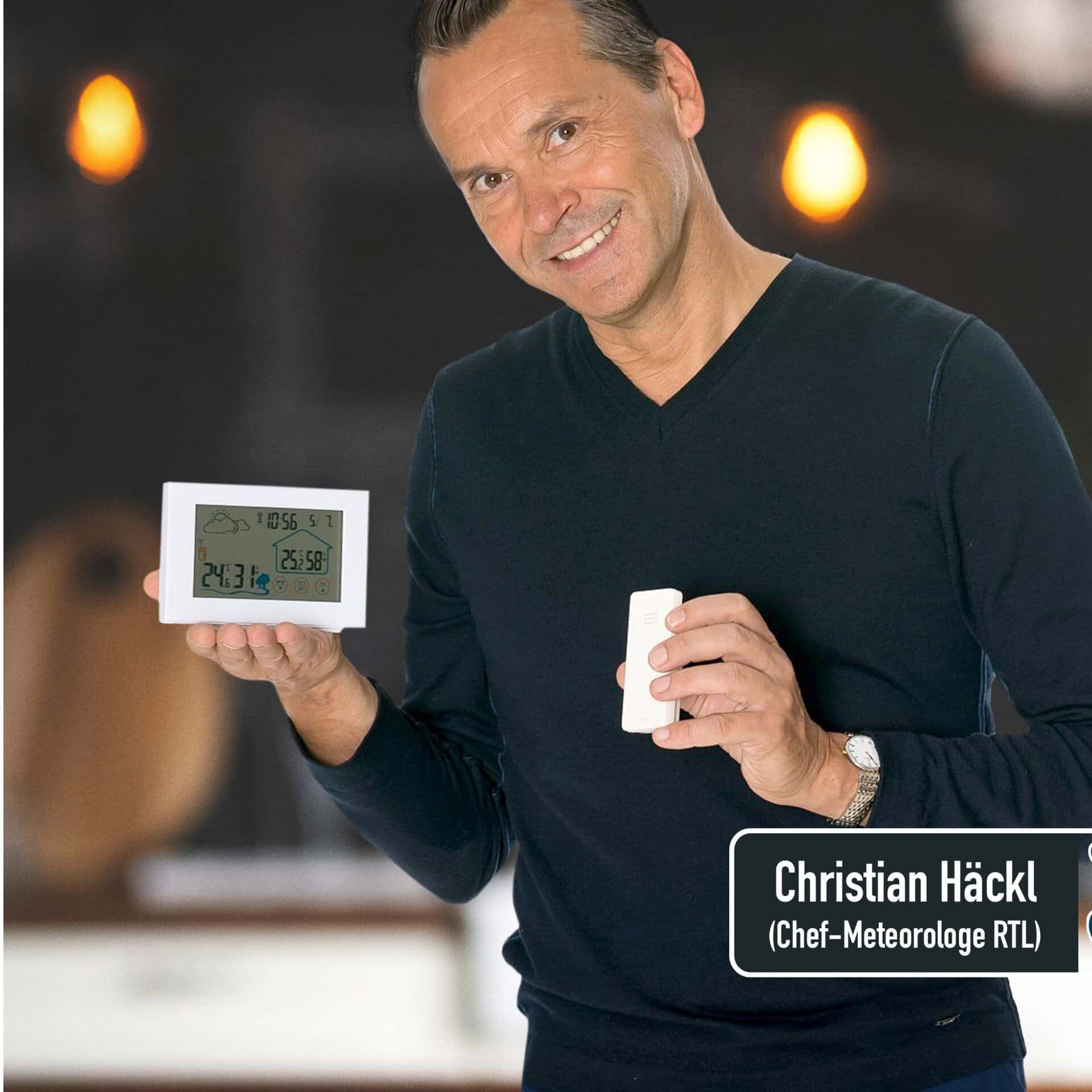 Digital Funk-Wetterstation, 2-teilig