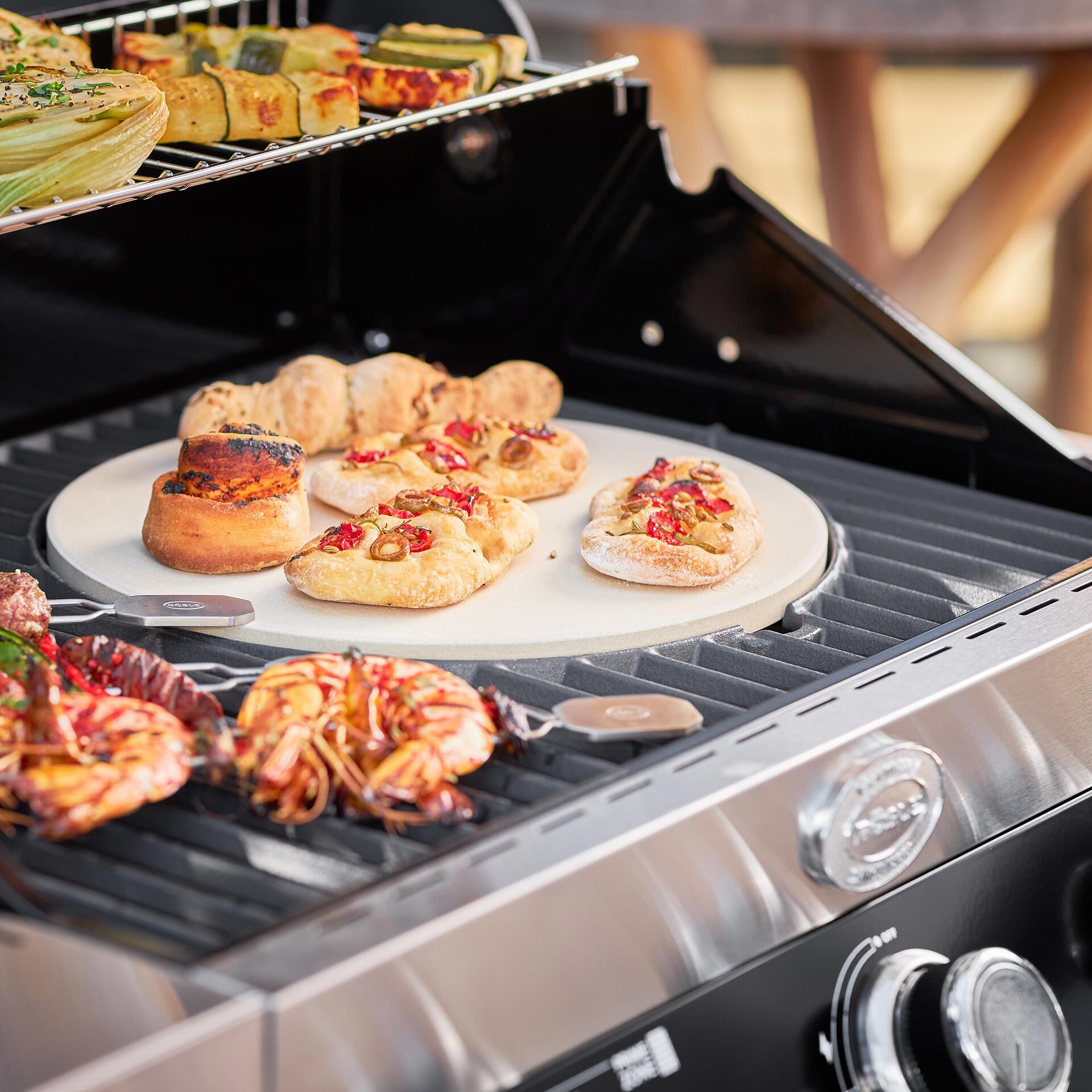 Pizzastein, 33 x 1,5cm Pizzastein, 33 x 1,5cm