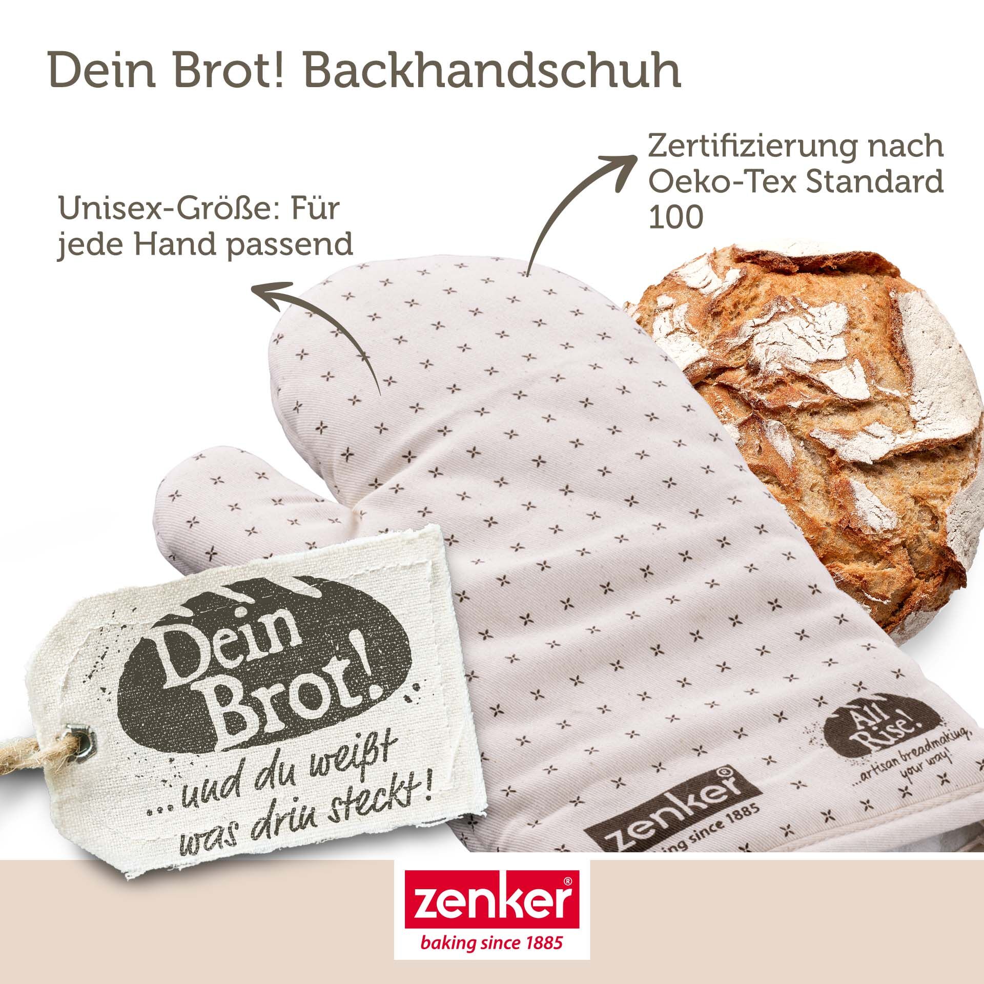 Ofenhandschuh Dein Brot!