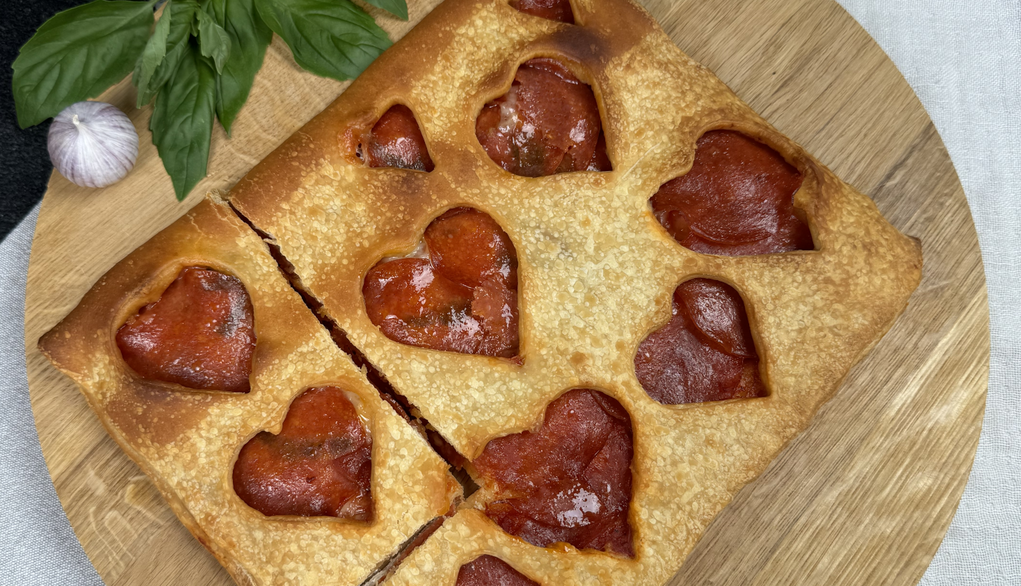 Herz-Pizza Herz-Pizza