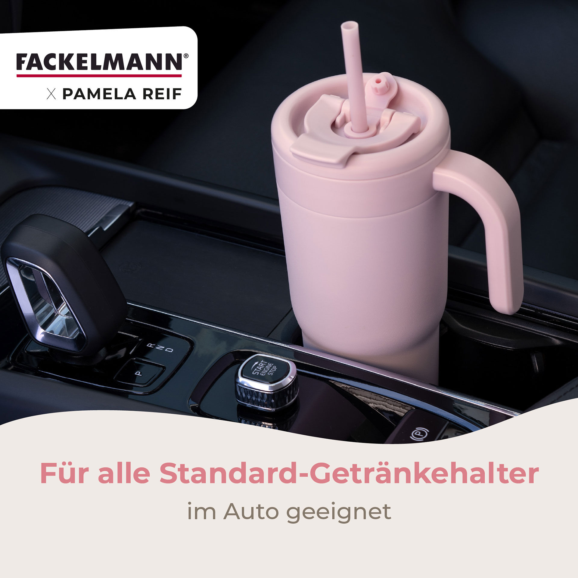 Pamela Reif Thermotrinkbecher Rosa, 720ml