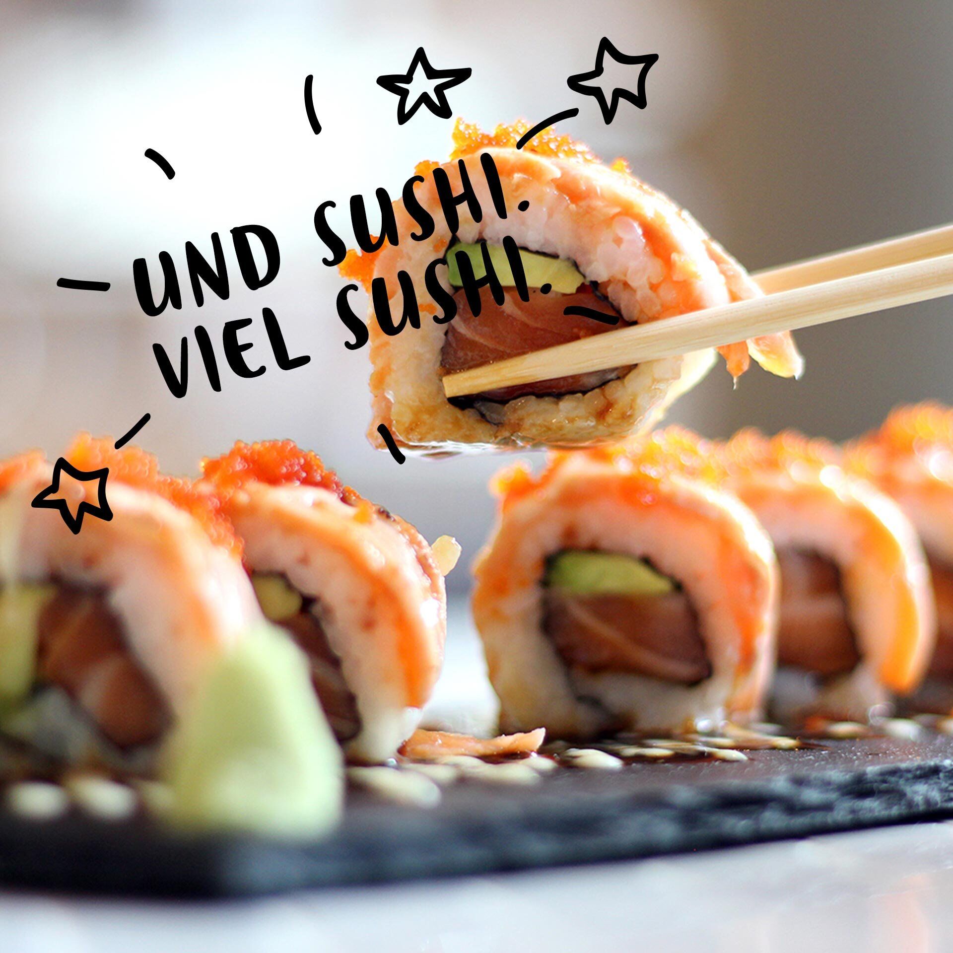 Essstäbchen, 23cm, 20Stk, FSC™-zertifizierter Bambus