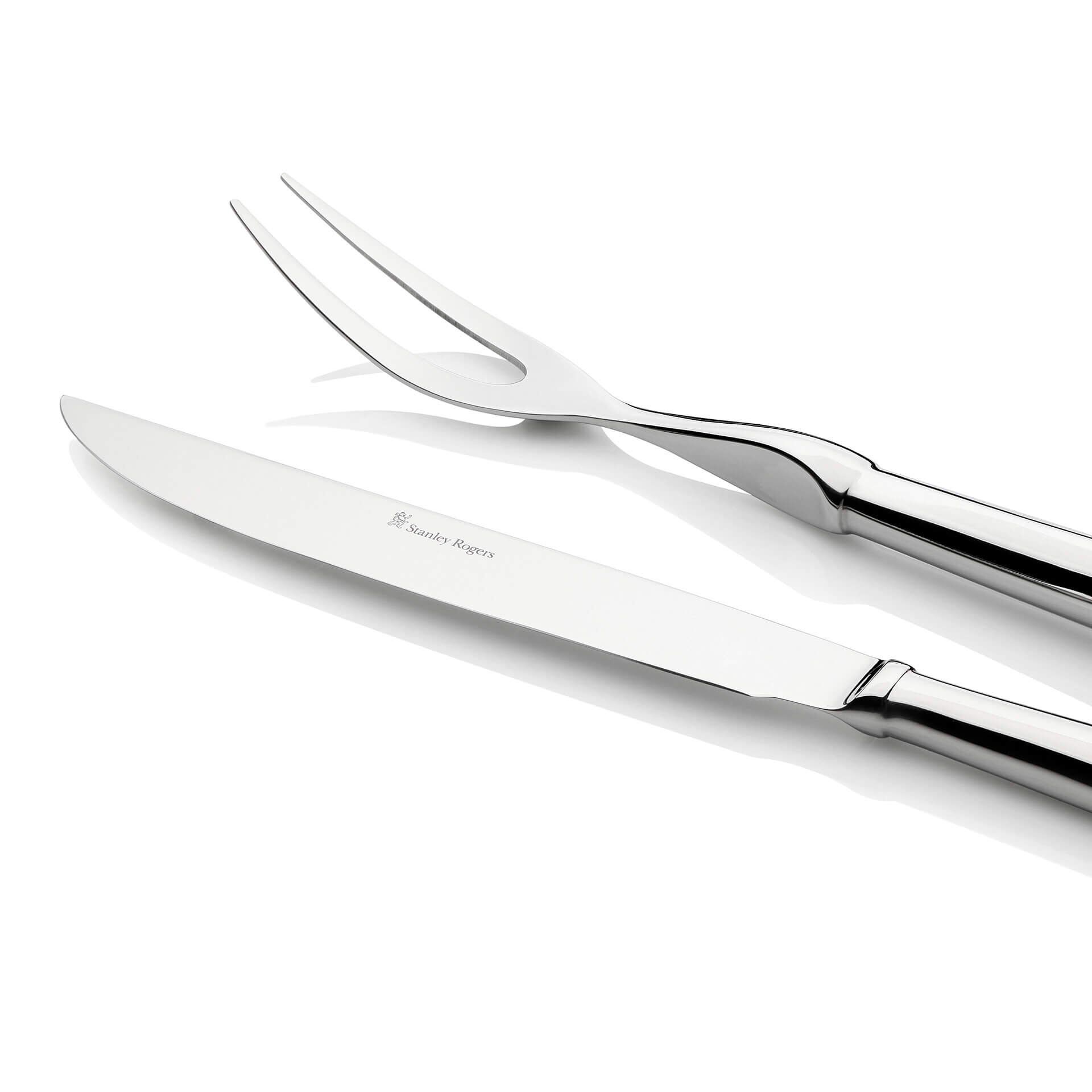 Tranchierbesteck Pistol Grip, 2-teilig, Edelstahl