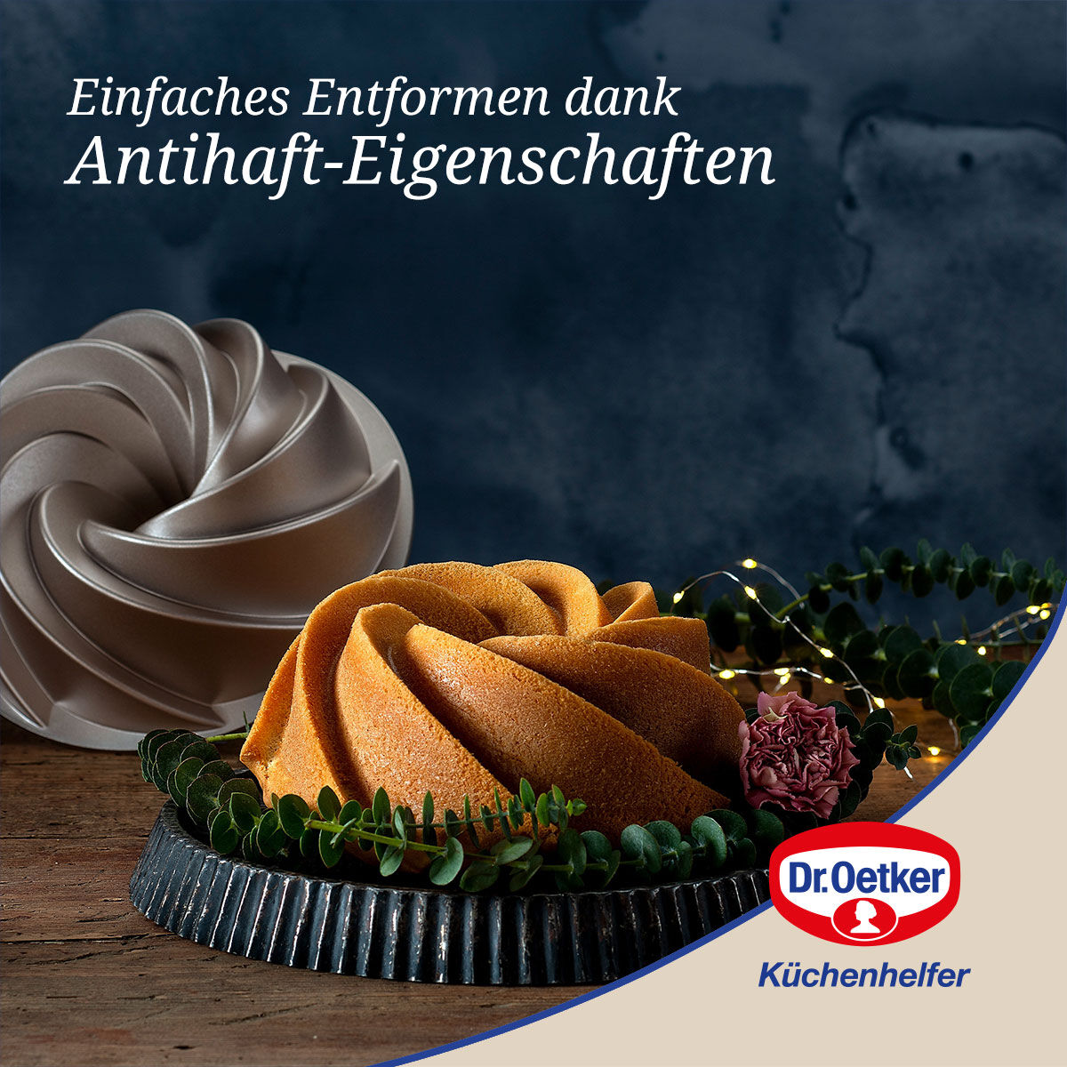 Gugelhupfform Twist Back-Kunst, Ø22cm