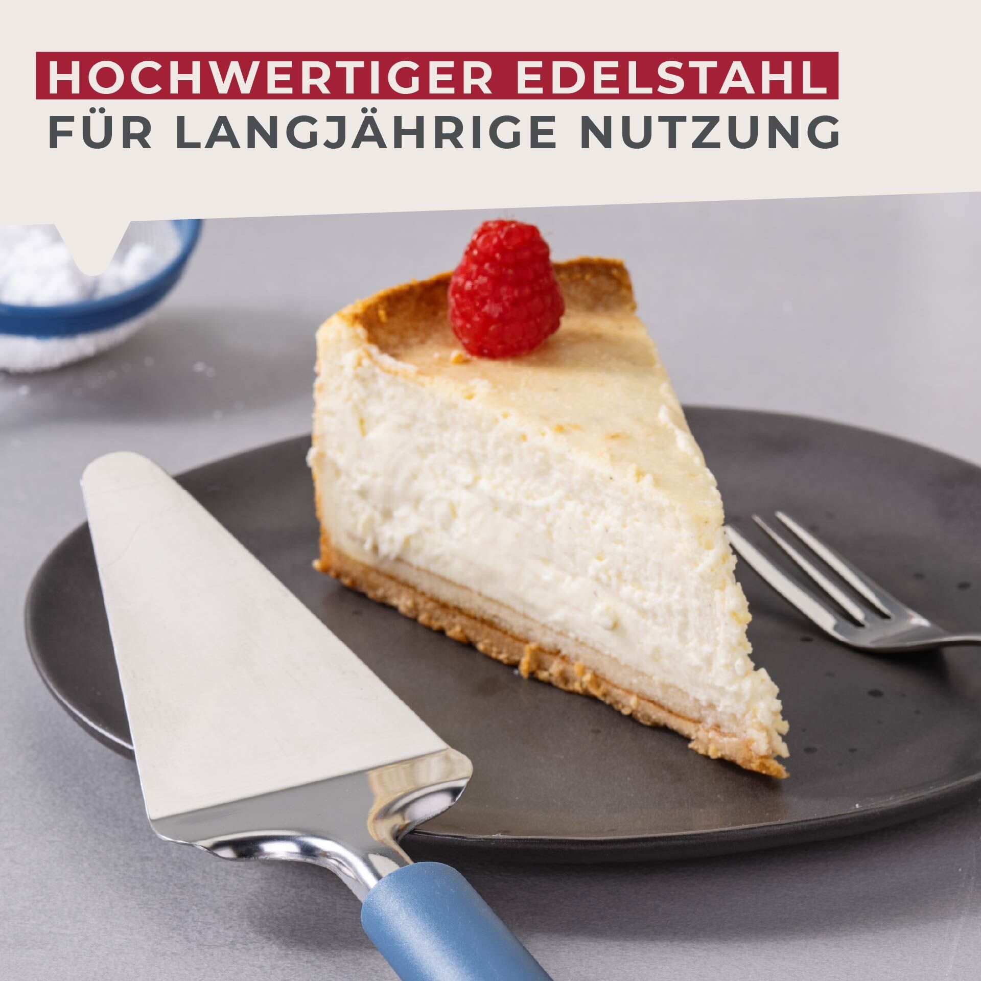 Tortenheber Essential, blau