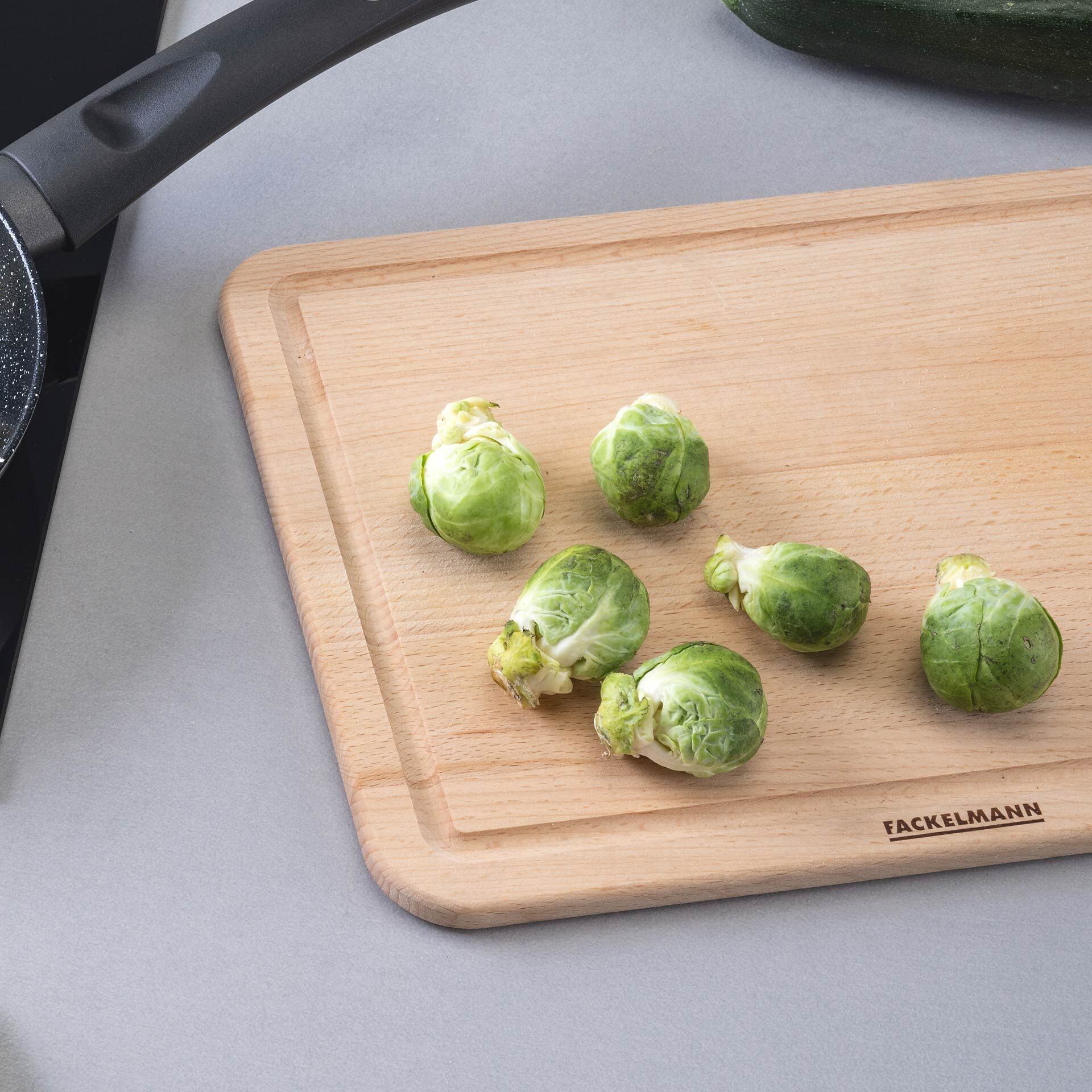 Schneidbrett Buche, 40x26cm