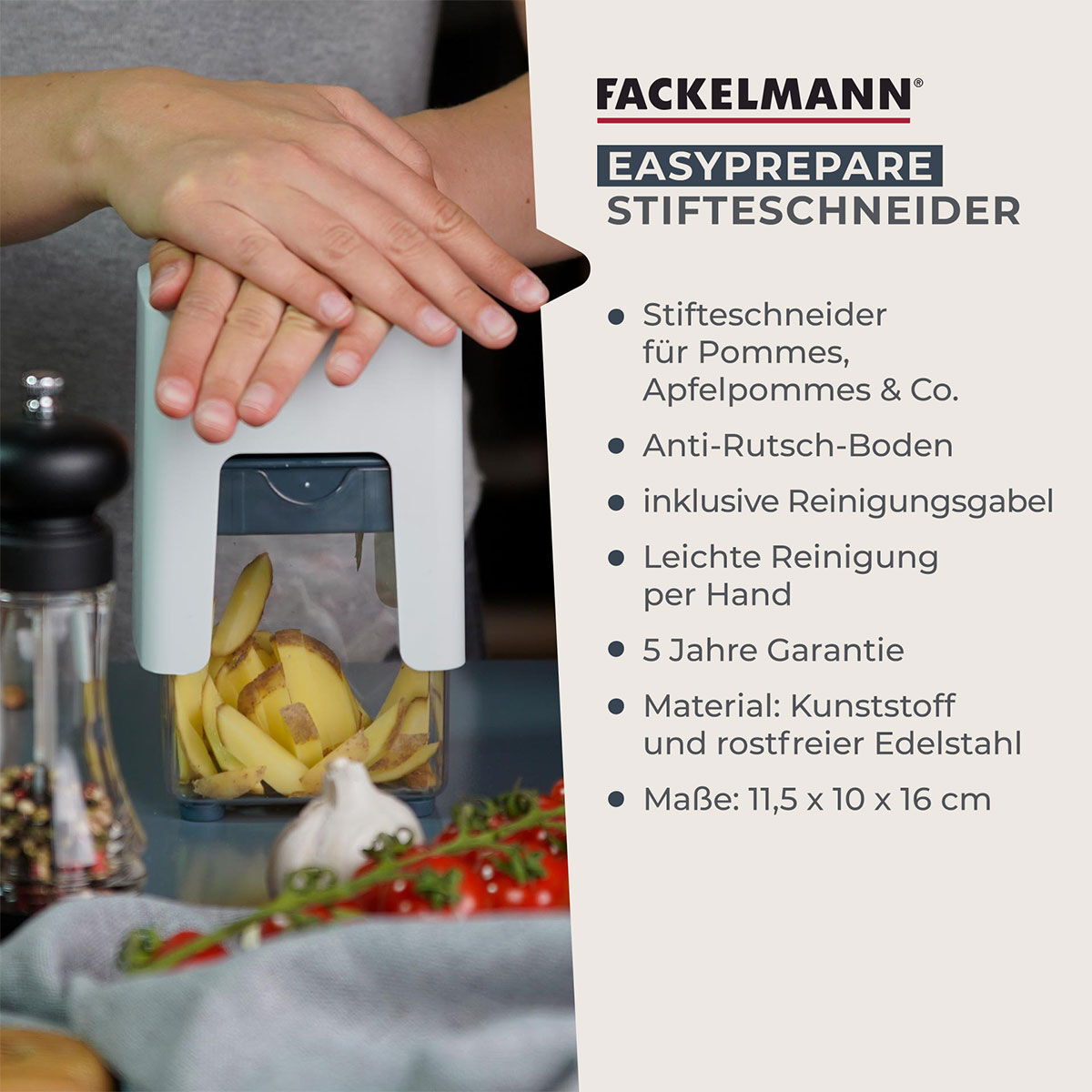Pommesschneider #easyprepare, 3-teilig