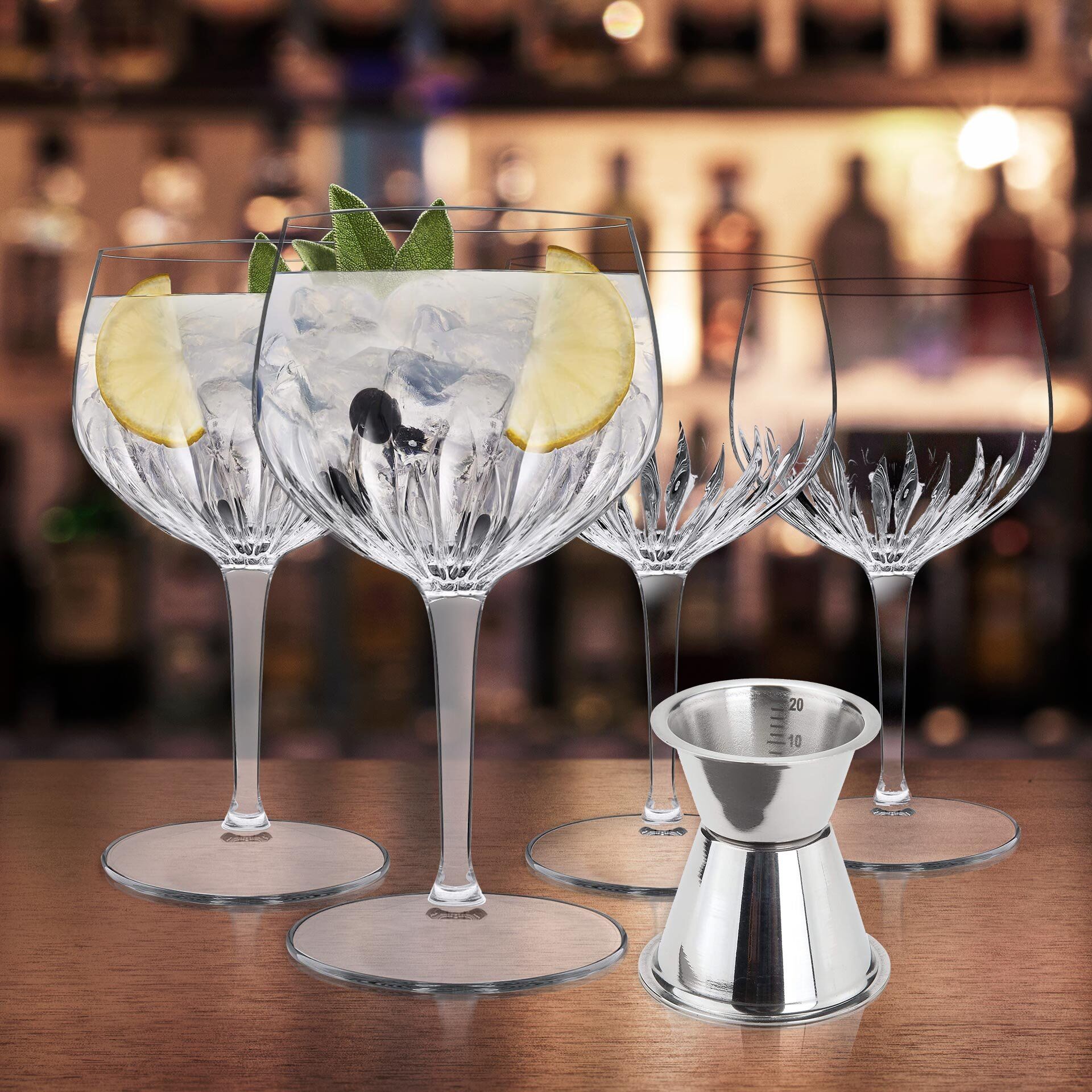 Cocktail-Set "Gin Tonic", 5-teilig