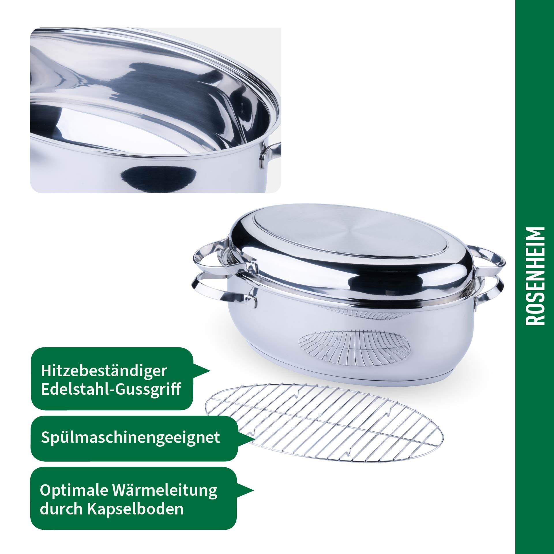 Bräter Rosenheim, Ø38cm