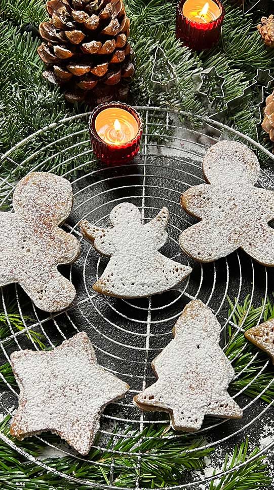 Weihnachtliche Pancakes