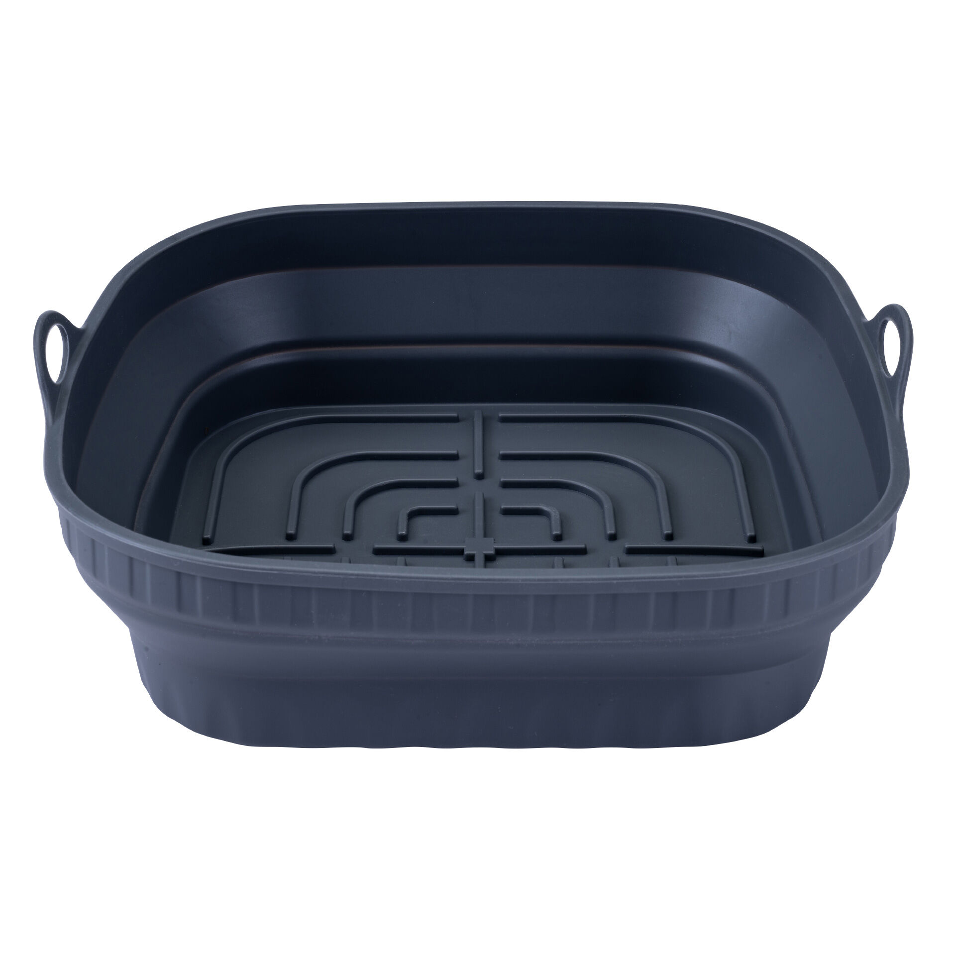 Silikonform für Heißluftfritteuse eckig, 20x20cm, faltbar