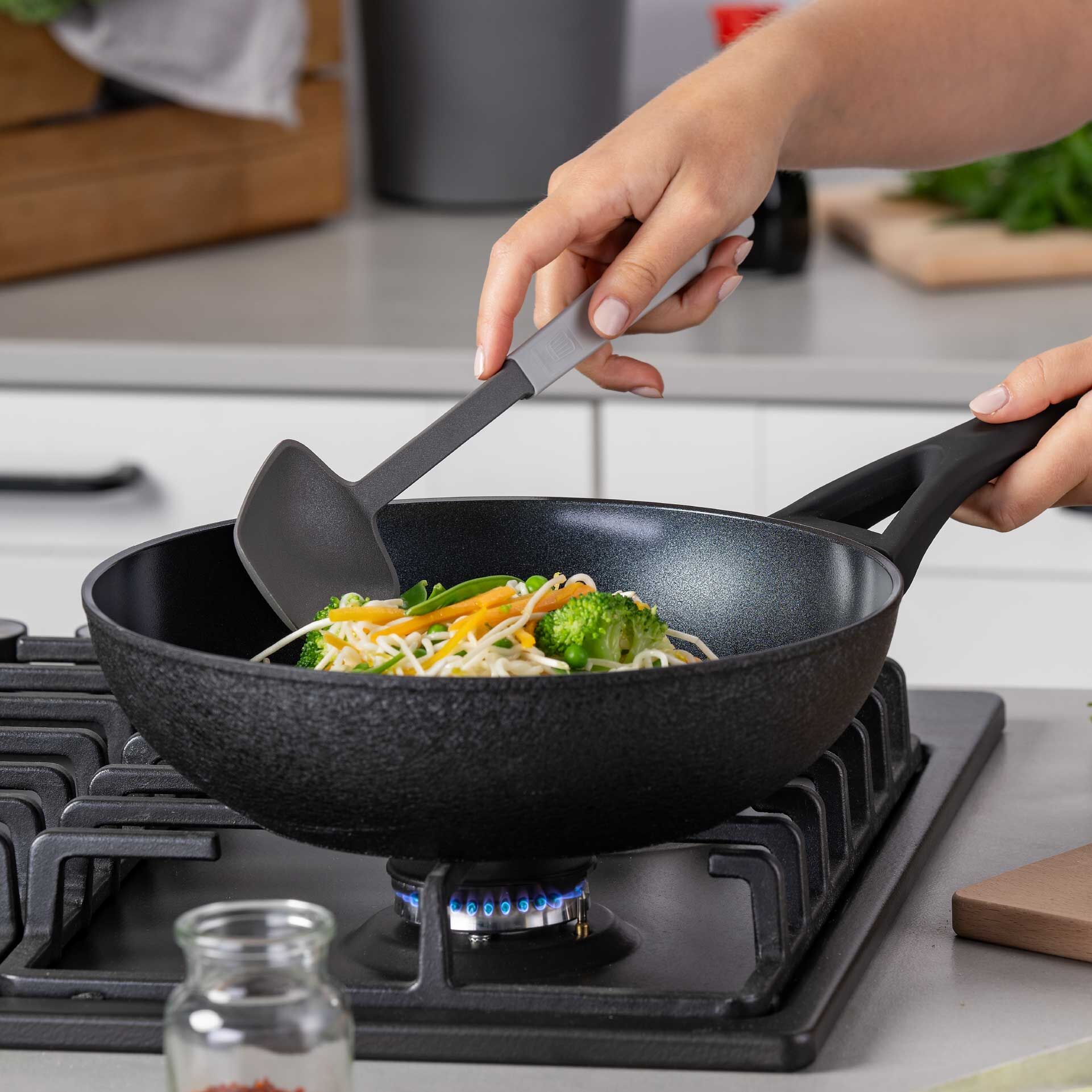 Wokpfanne Hamburg, keramische Antihaft-Beschichtung, Ø28cm